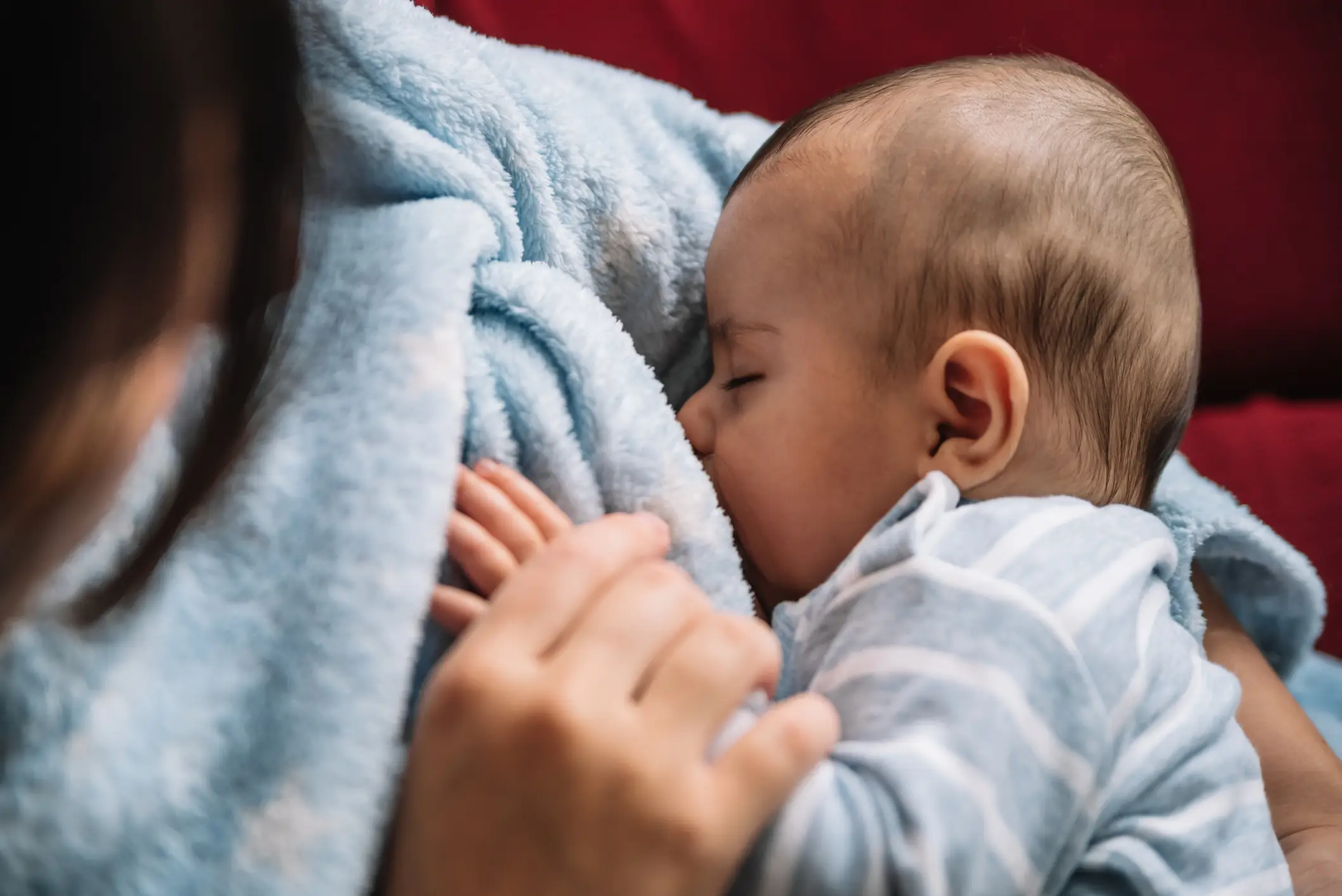 Breastfeeding another person's child, known as wet nursing, was historically common as it provided a way for a baby to get a 'nutritionally complete' meal (Getty Stock Images)