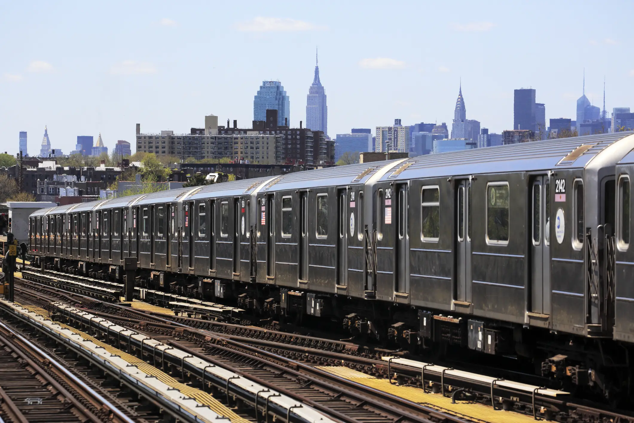 The dangerous trend of subway surfing is popular among young teenagers (Getty Stock Images)