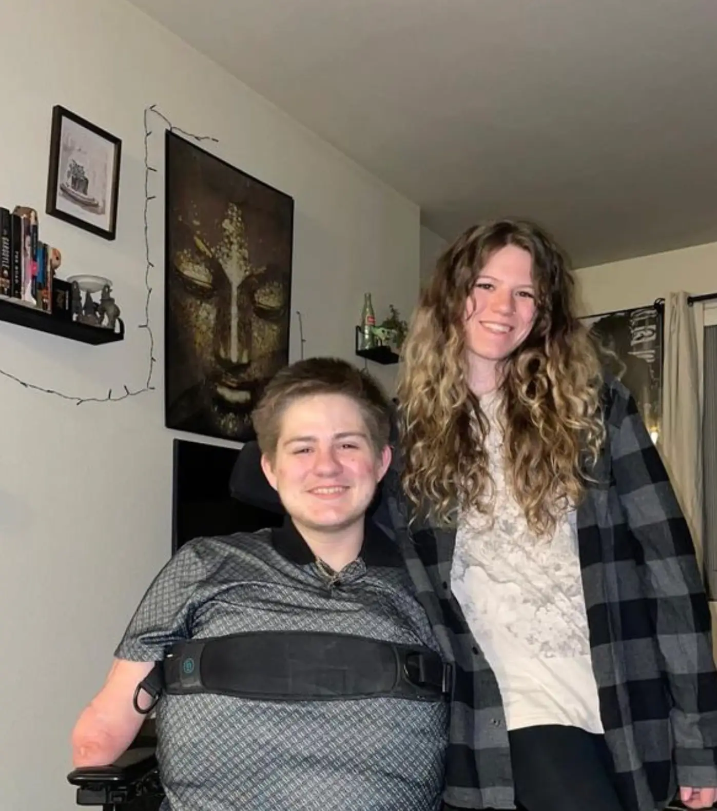 Loren said his legs were 'completely done for'.