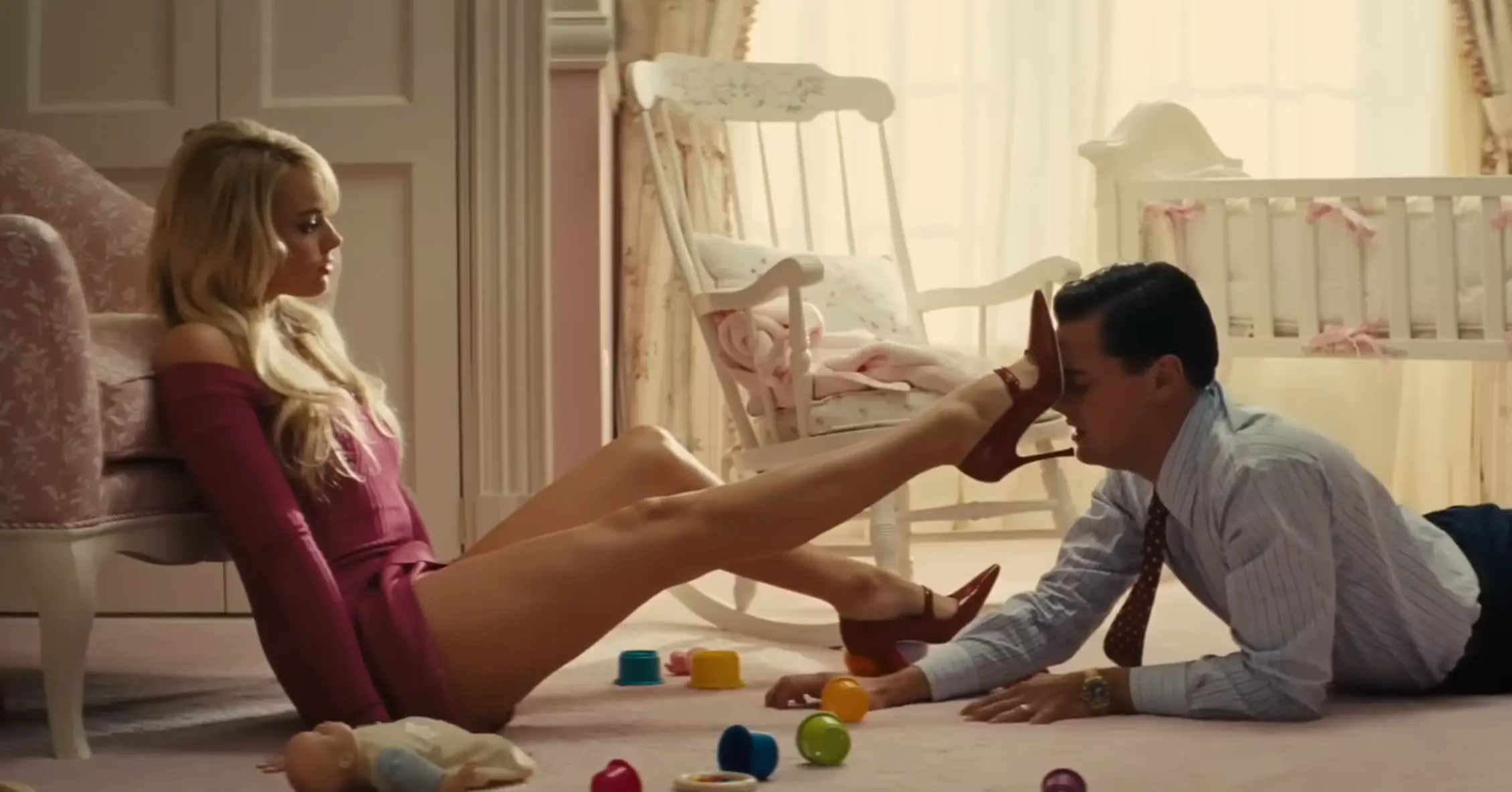 The scene is one of the most iconic from the film, but was 'weird' to film (Paramount Pictures)