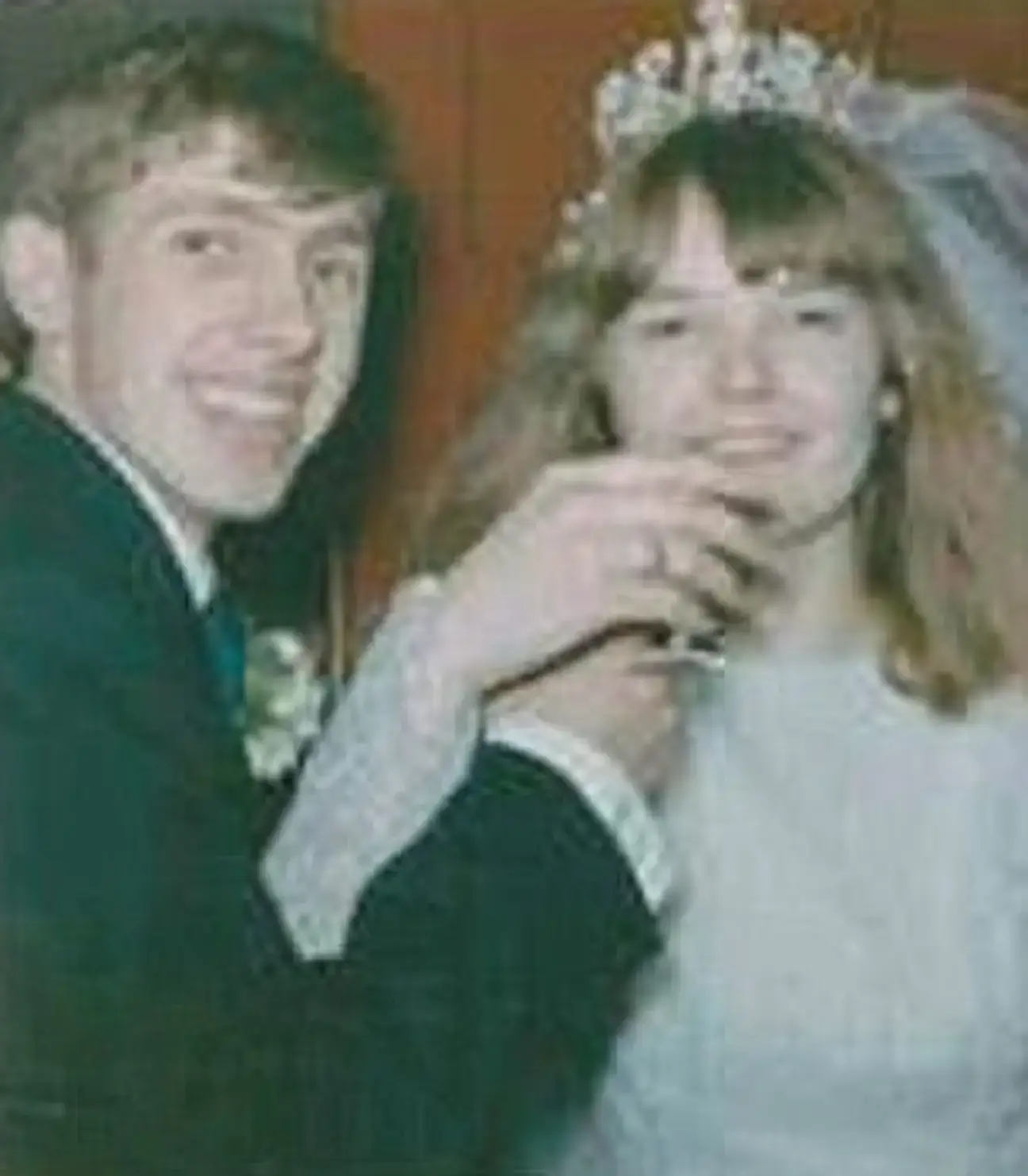 Ron Sheppard with first wife Margaret.