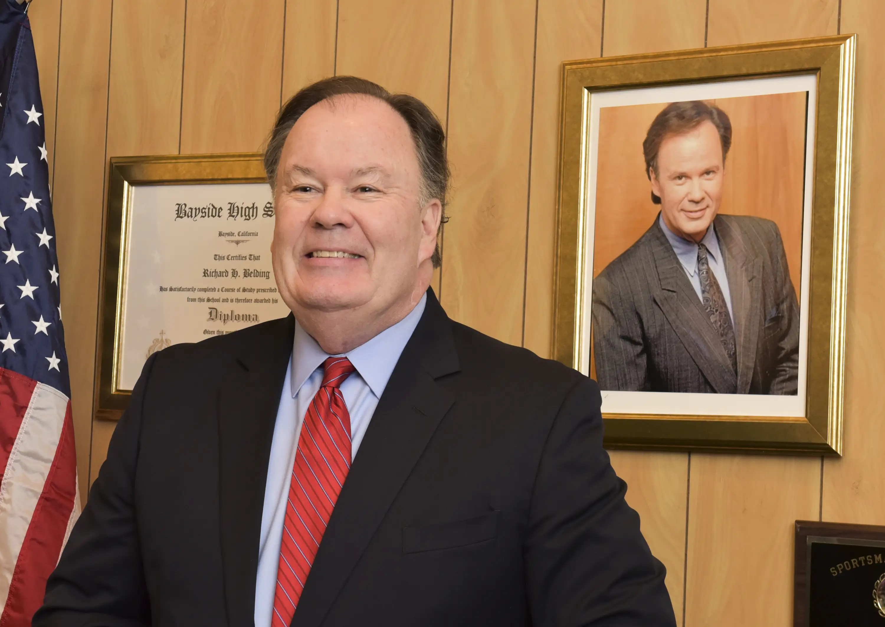 Dennis Haskins played Principal Richard Belding for more than a decade (Rodin Eckenroth/Getty Images)