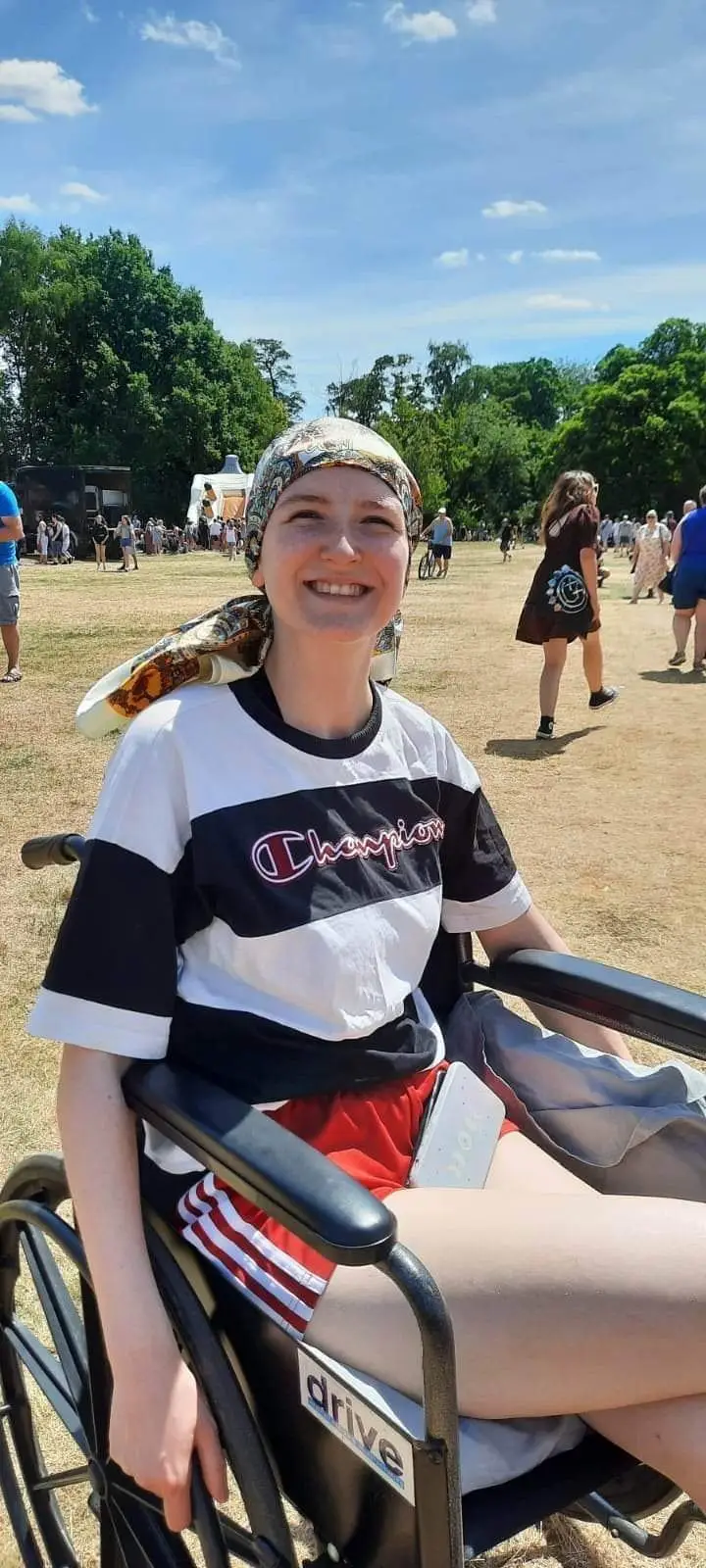 Lucy Wiswould-Green was 24 when she was diagnosed (SWNS)