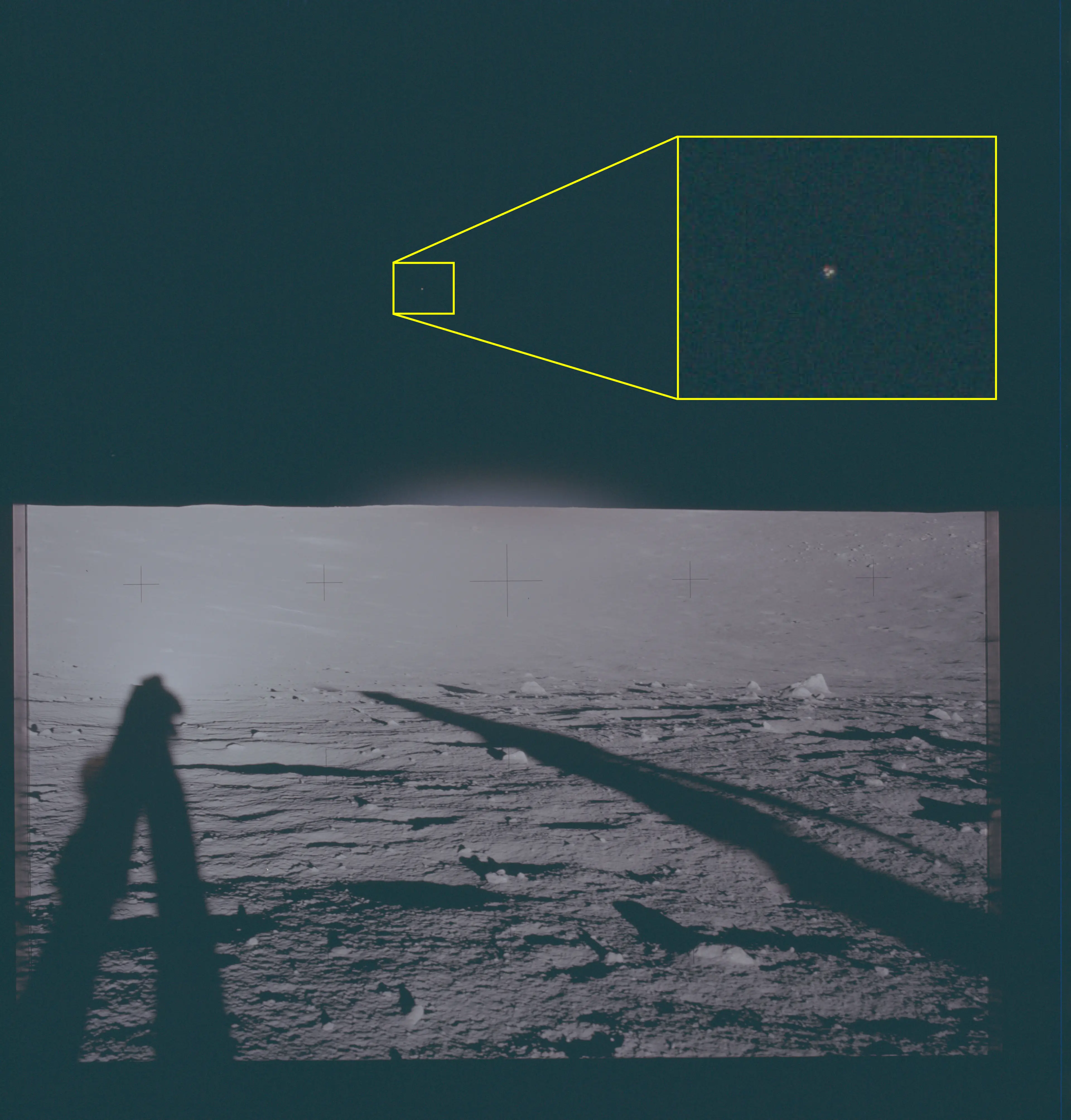 This image was taken by the Apollo 12 mission (DoW)