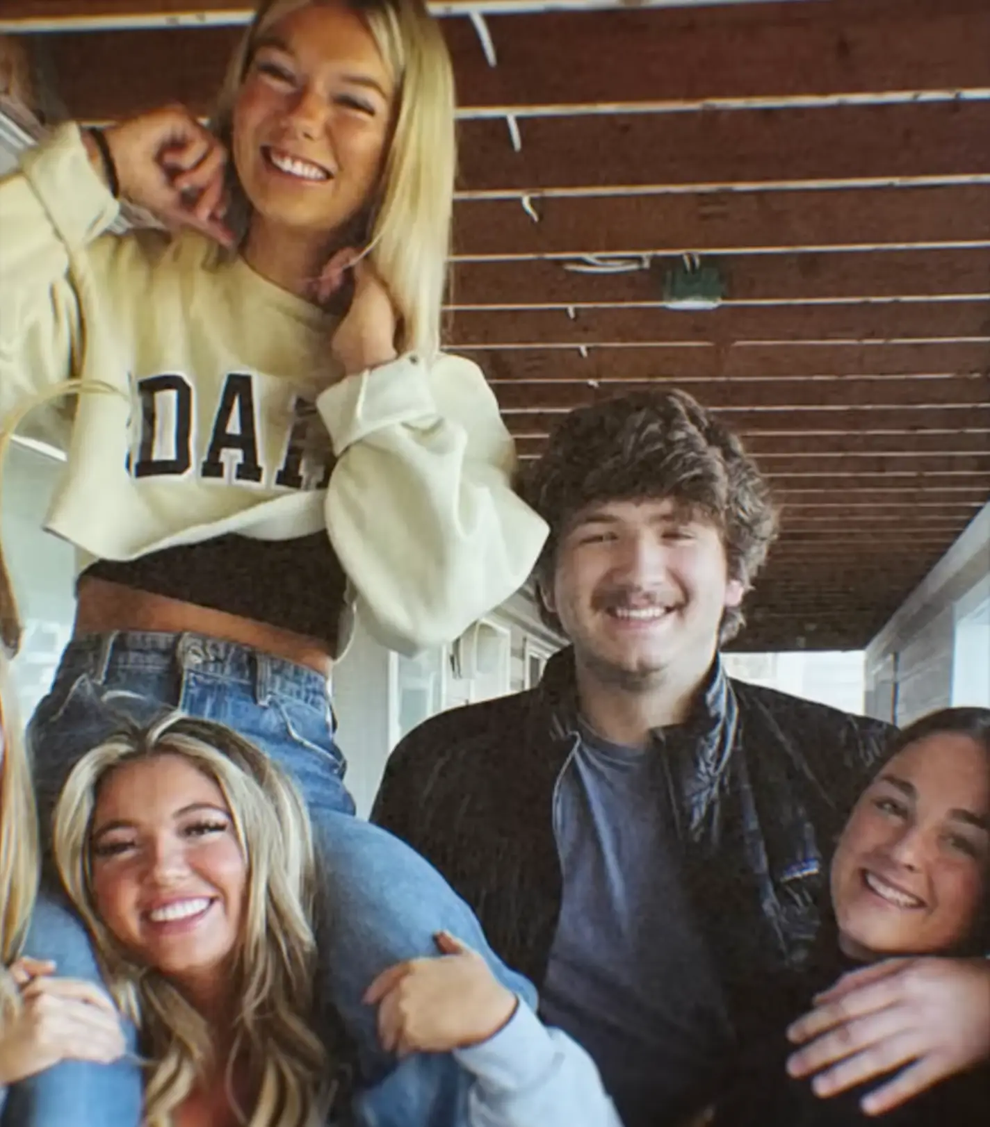 The four students killed in the attack (Netflix)