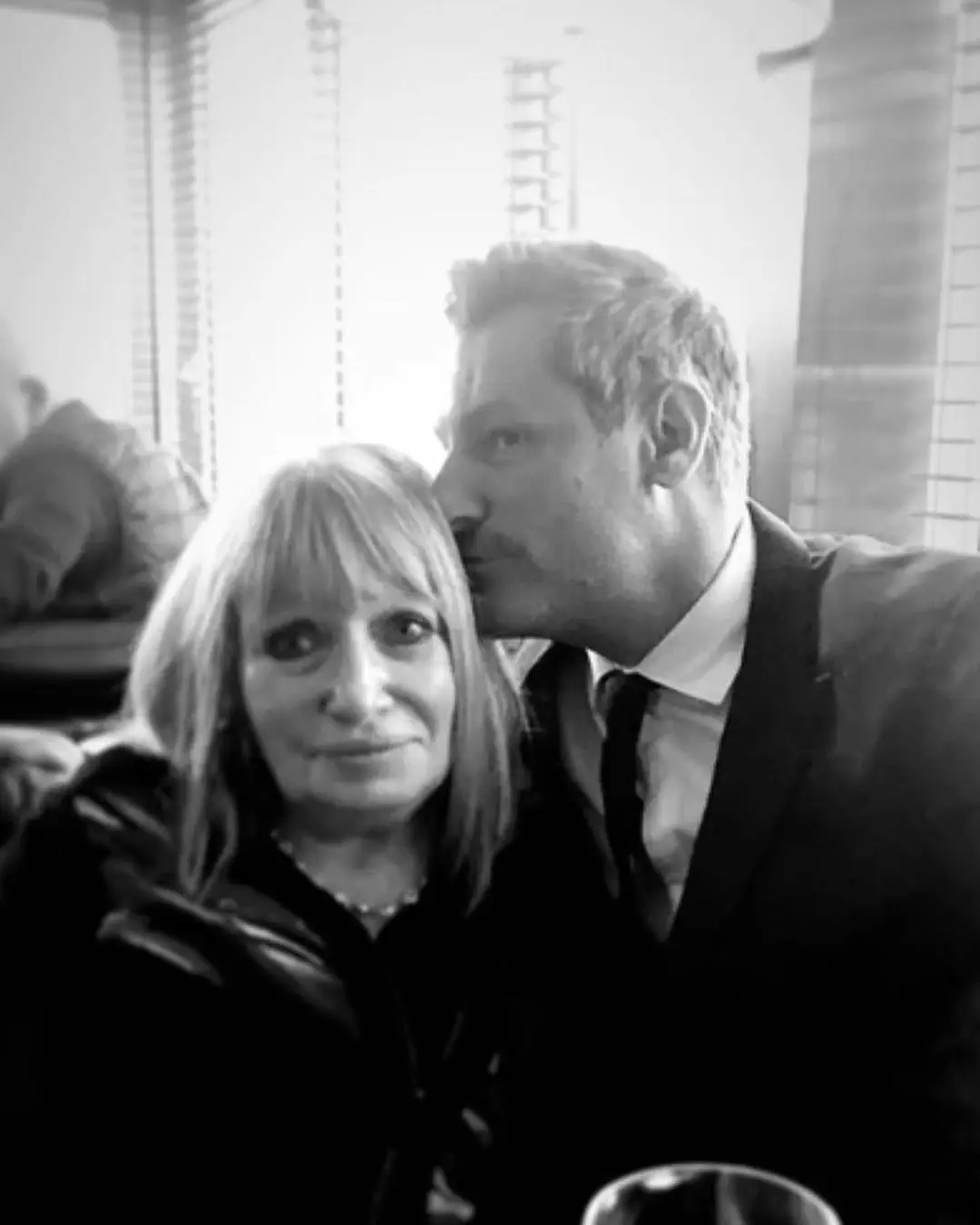 Dean Gaffney with late mum Marian.