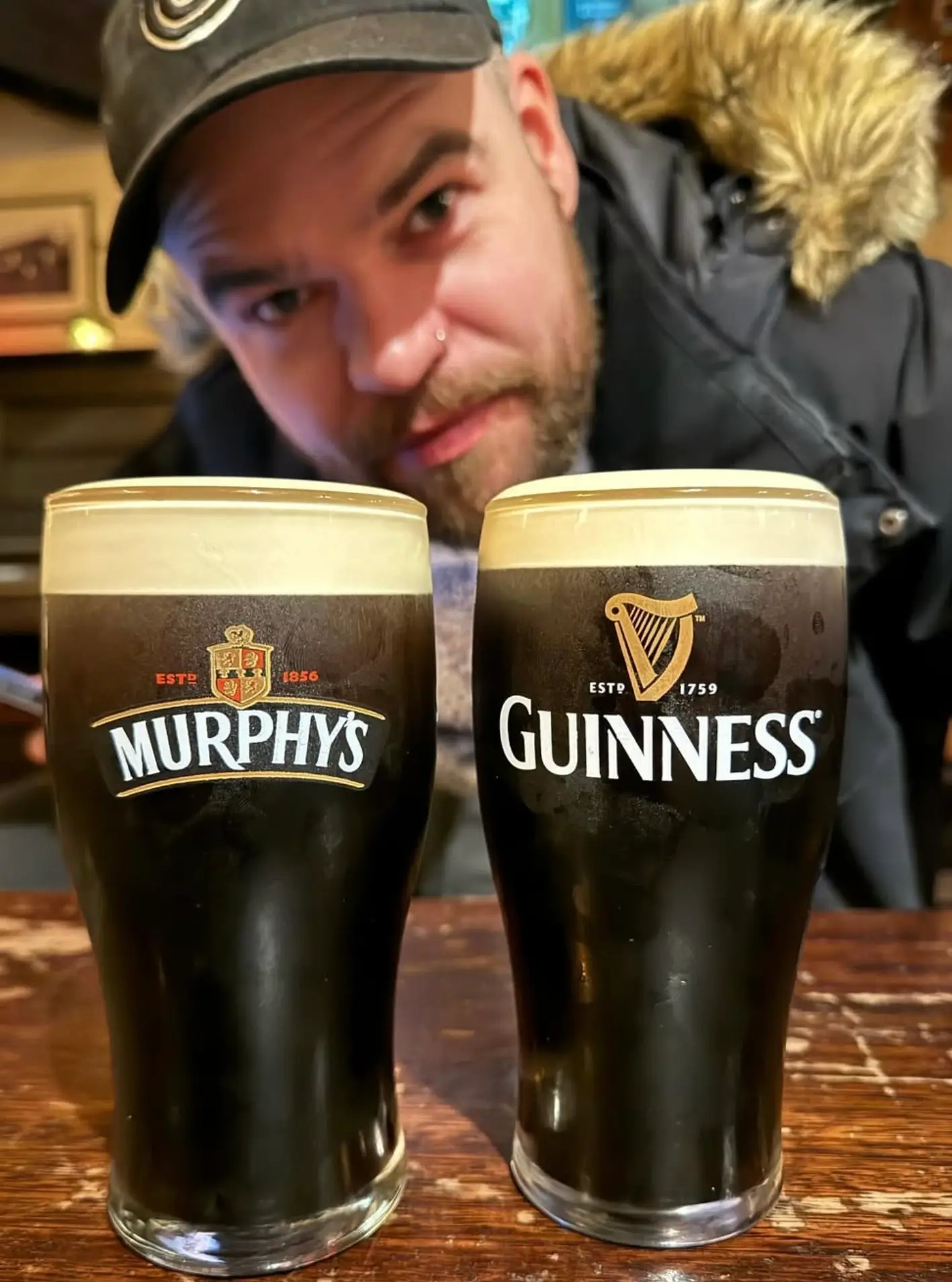 He incredibly transformed his beer review page into one which encourages sobriety (Supplied)