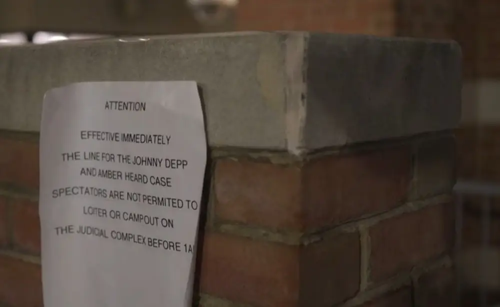 Officials have had to put up signs telling fans not to show up before 1am.