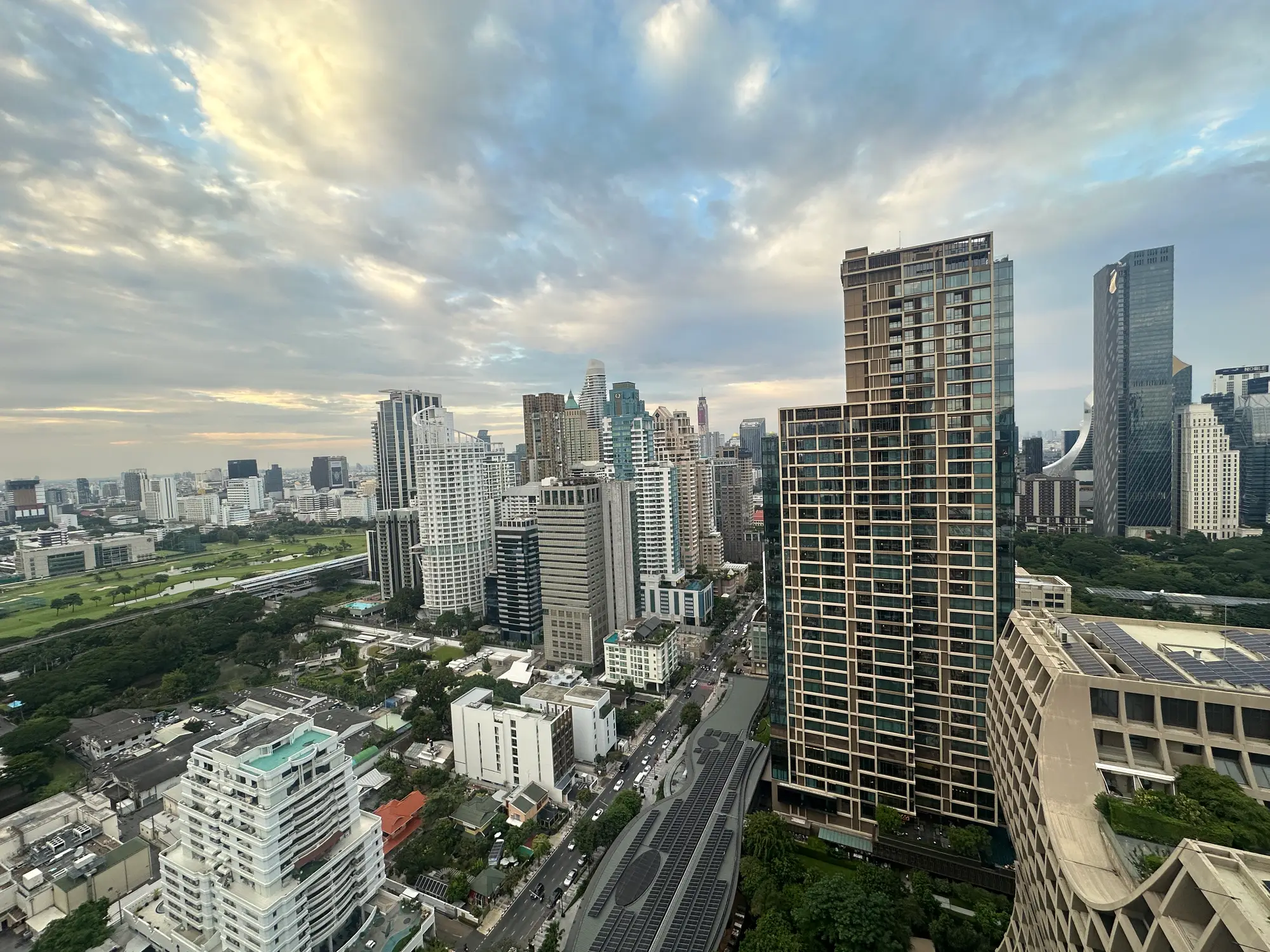 He travelled to the Pathumwan district of Bangkok (Getty)