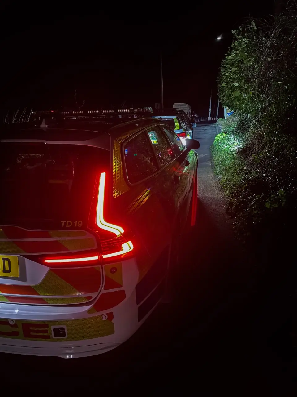 Police eventually stopped the 21-year-old.