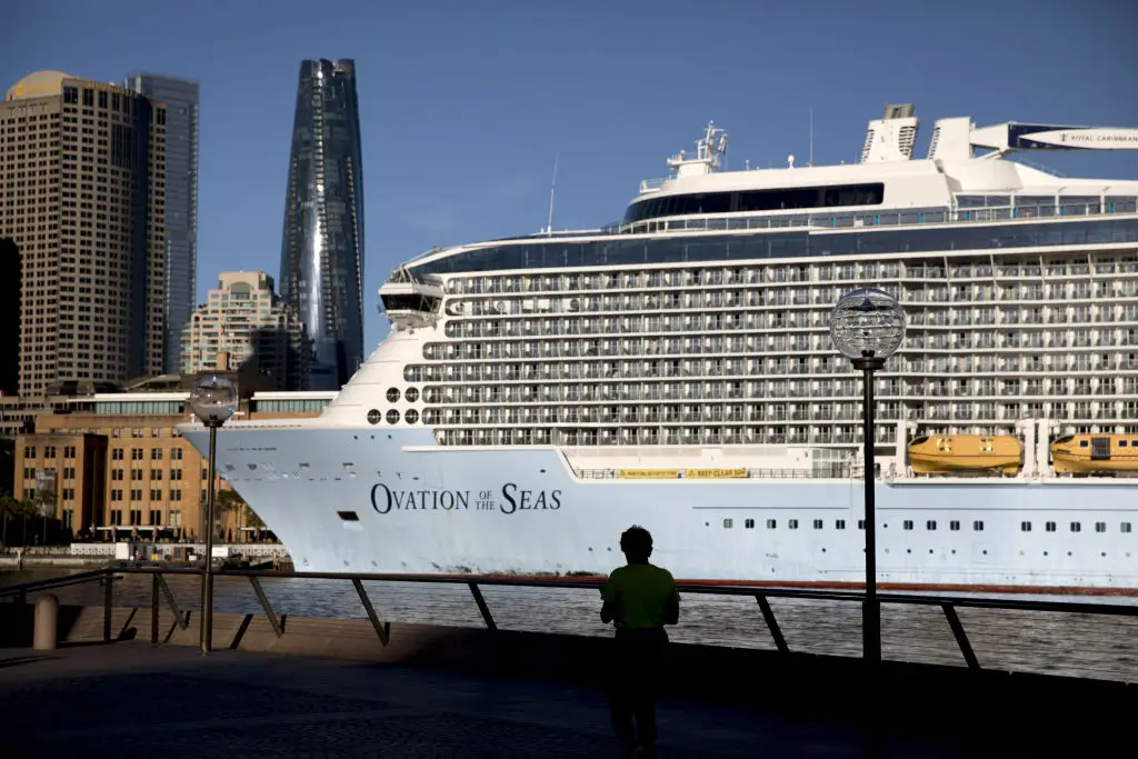 If ye wish to sail alone at sea with Royal Caribbean, then 21 ye best be, provided you're setting off from North America (Brent Lewin/Bloomberg via Getty Images)