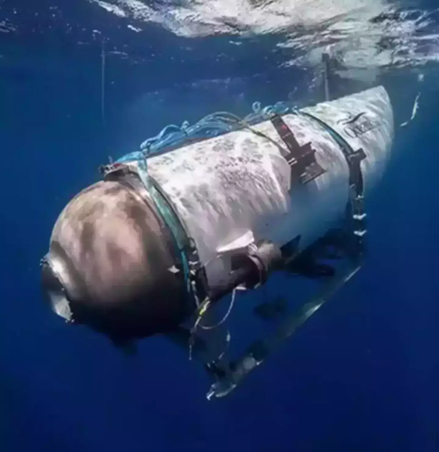 The Titan sub malfunctioned just days before it was destroyed. (OceanGate/Becky Kagan Schott)