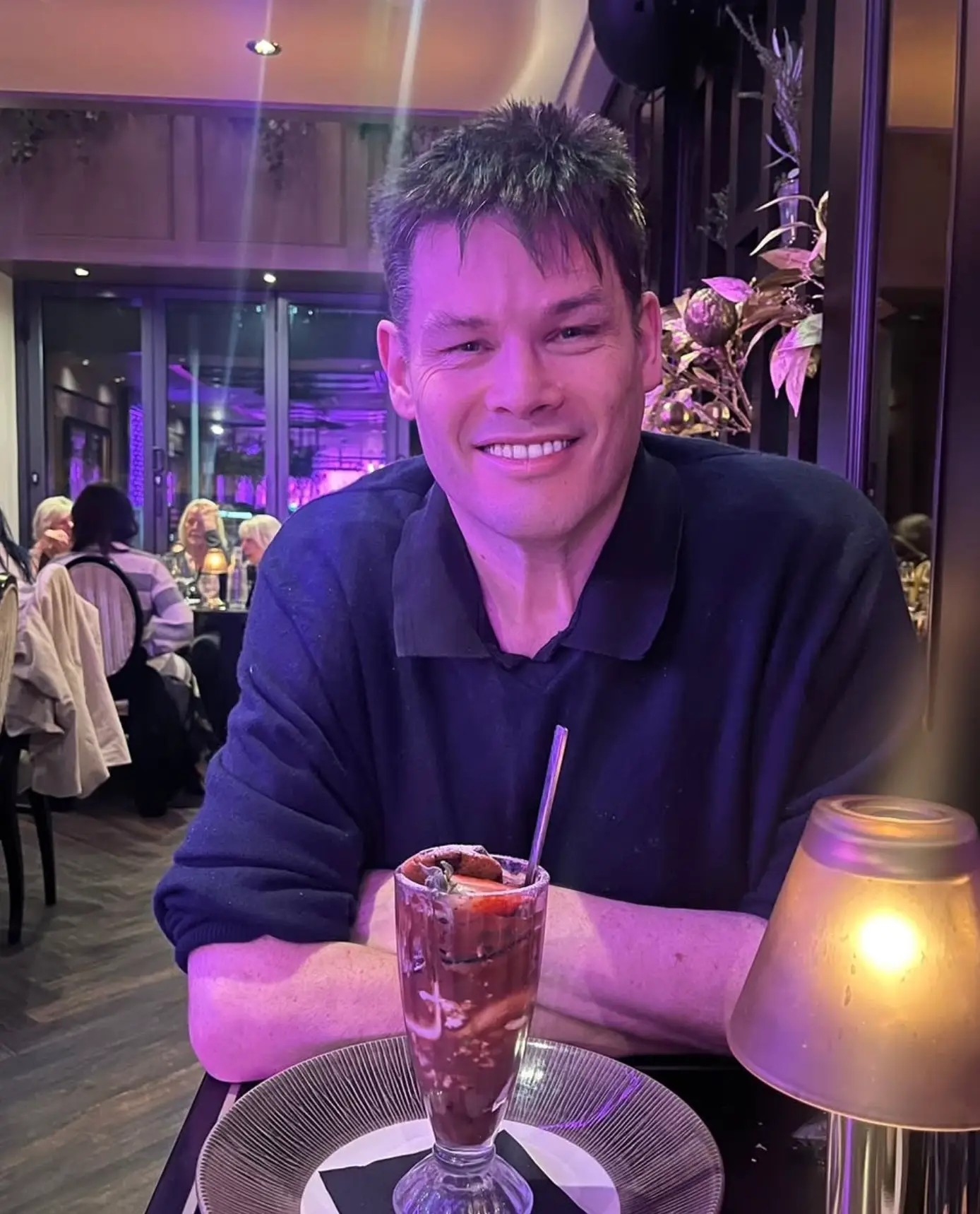 The Beast spoke out about how his young son motivates him on his health journey (Instagram/@markthebeastlabbett)