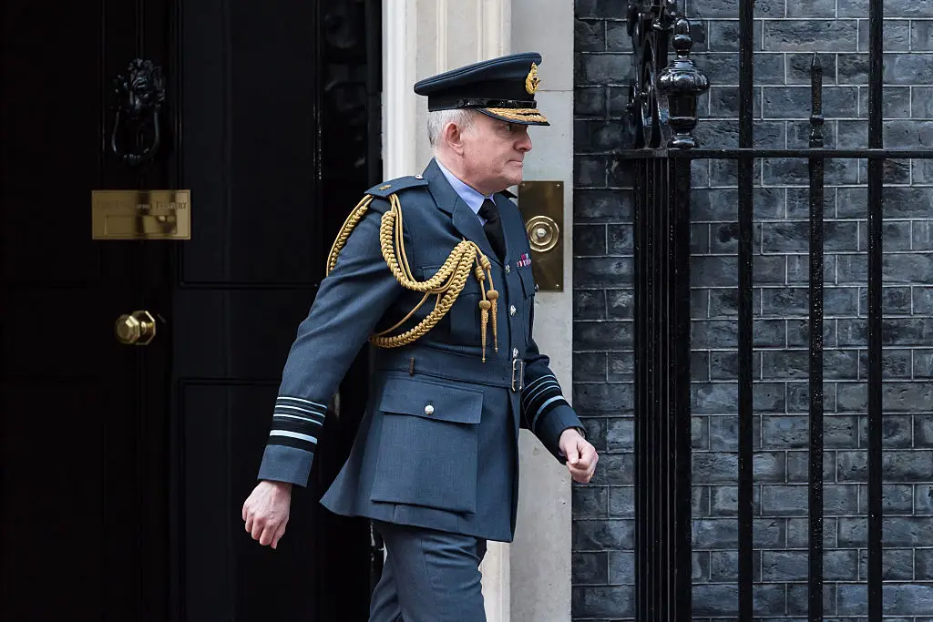 Air Chief Marshal Sir Richard Knighton has talked about a Government War Book (Wiktor Szymanowicz/Future Publishing via Getty Images)