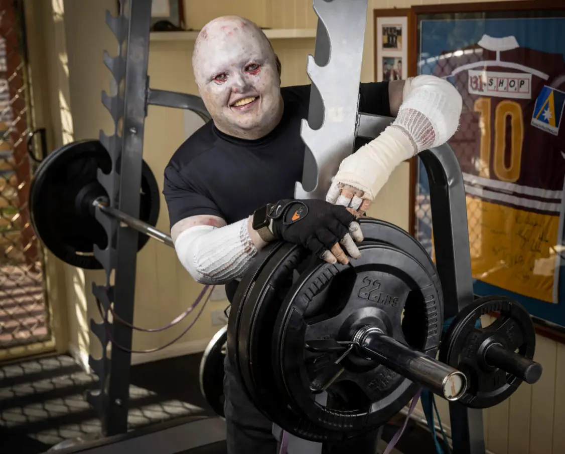 One of Dean's favourite hobbies is powerlifting (Dean Clifford)