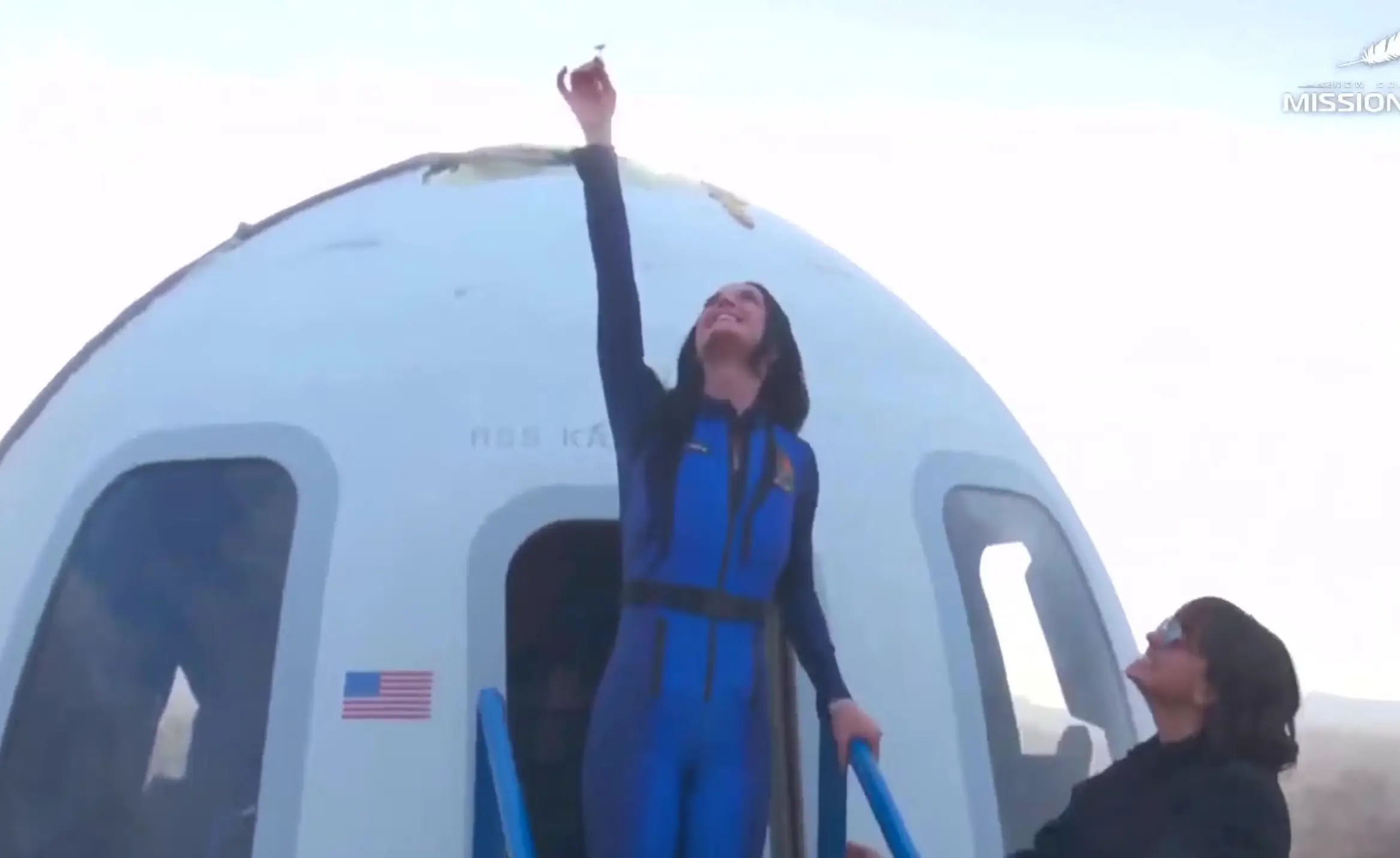 Conspiracy theorists probably think this is the same studio where the moon landings were filmed (Blue Origin)