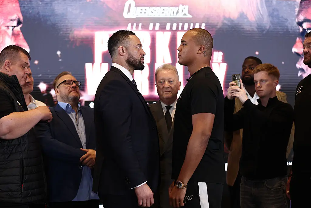 Parker and Wardley will face off in a few weeks' time (Getty Images/ James Fearn)