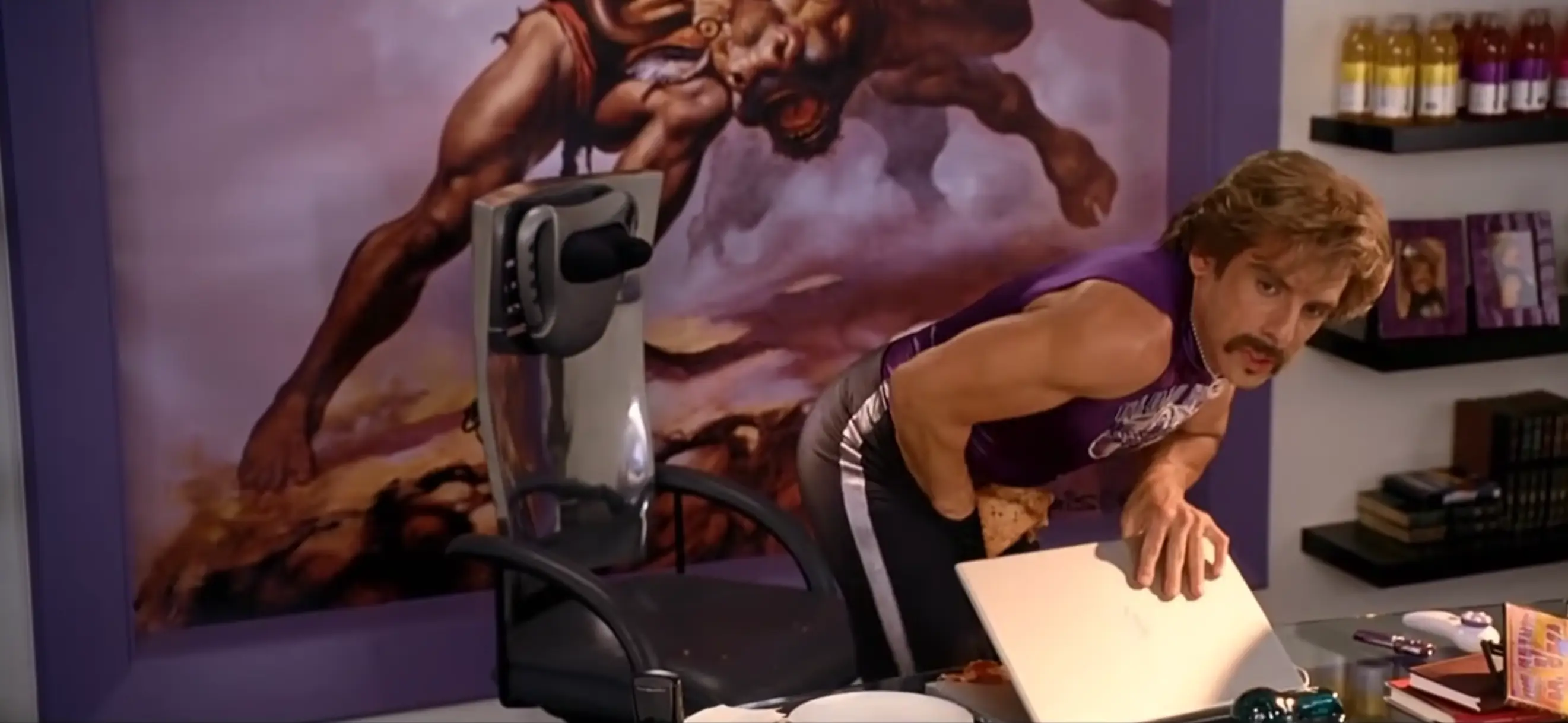 Stiller admitted that the scene might 'freak people out'.