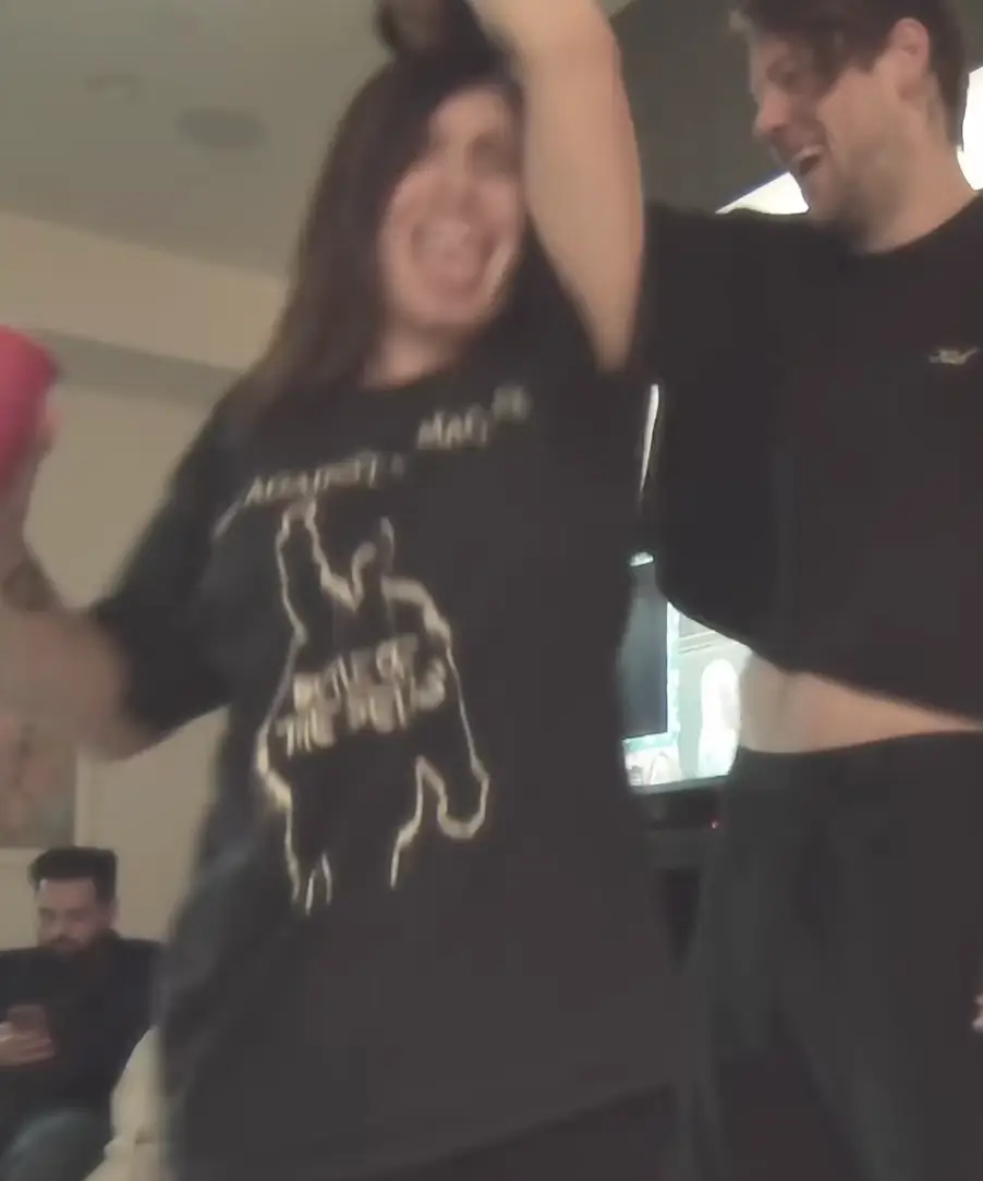 Fleur shared a video of the pair dancing alongside her statement. (Instagram/fleurshomo)