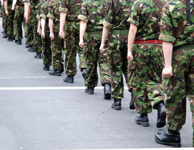Many Brits wouldn't want to go for war for the UK despite rising concern about the threat from Russia, China and Iran (Getty Stock Images)
