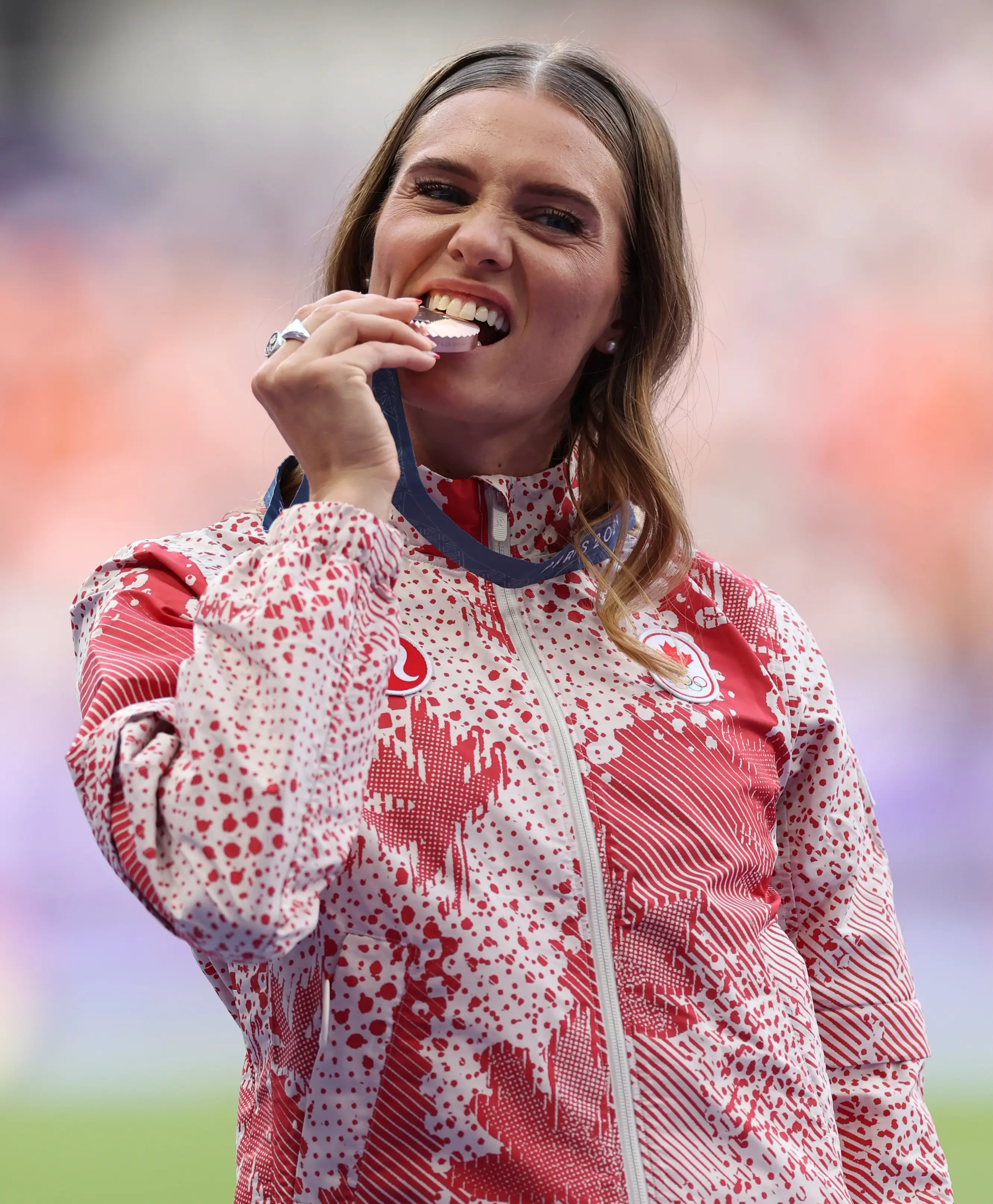 Alysha does OnlyFans while also being a pole vaulter (Ian MacNicol/Getty Images)
