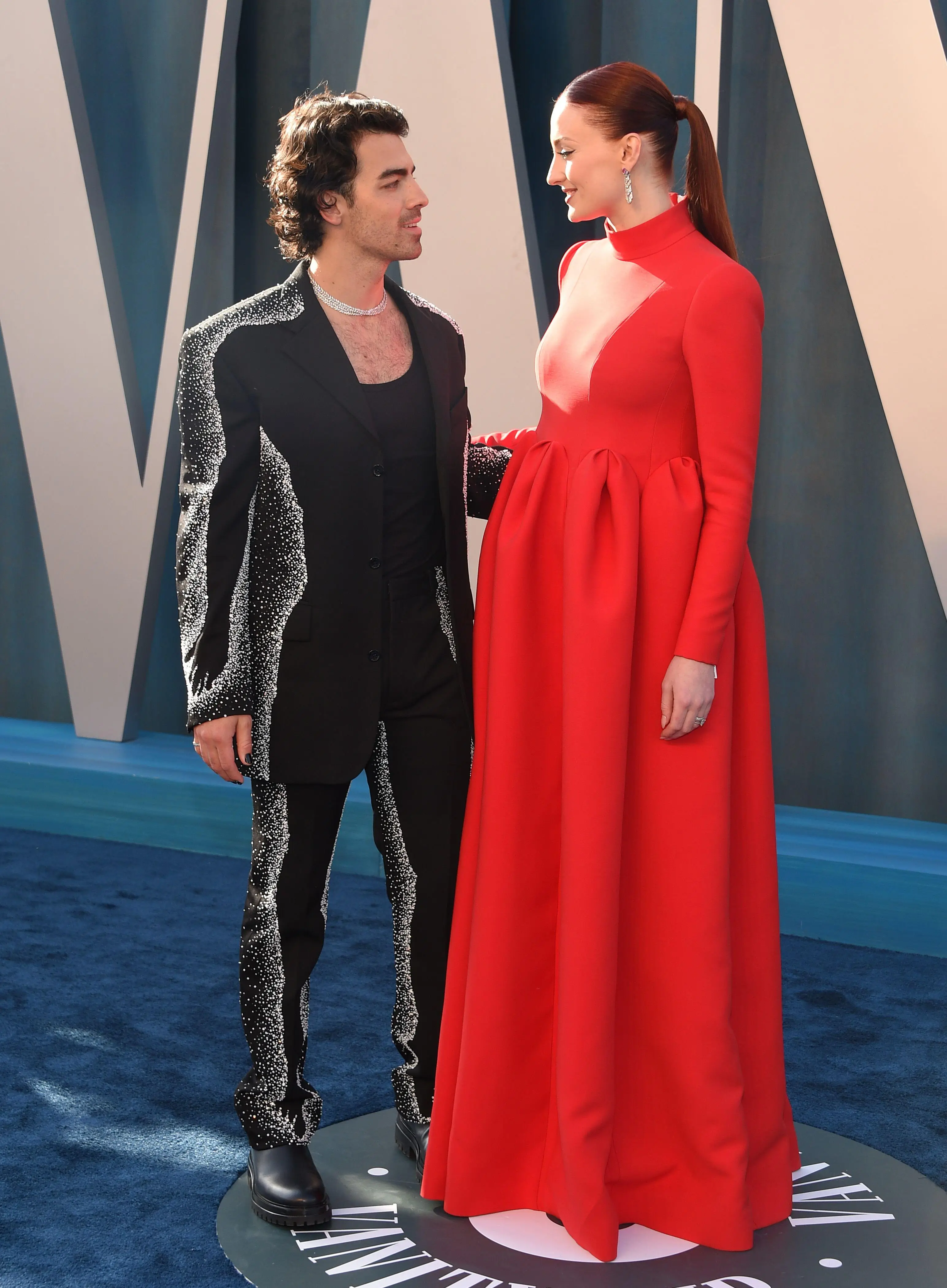 Sophie Turner and Joe Jonas.