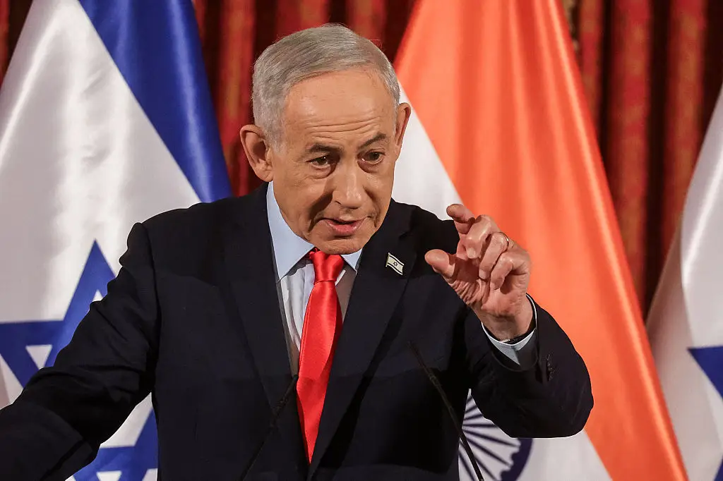 Benjamin Netanyahu called Iran an 'existential threat' (GIL COHEN-MAGEN / POOL / AFP via Getty Images)