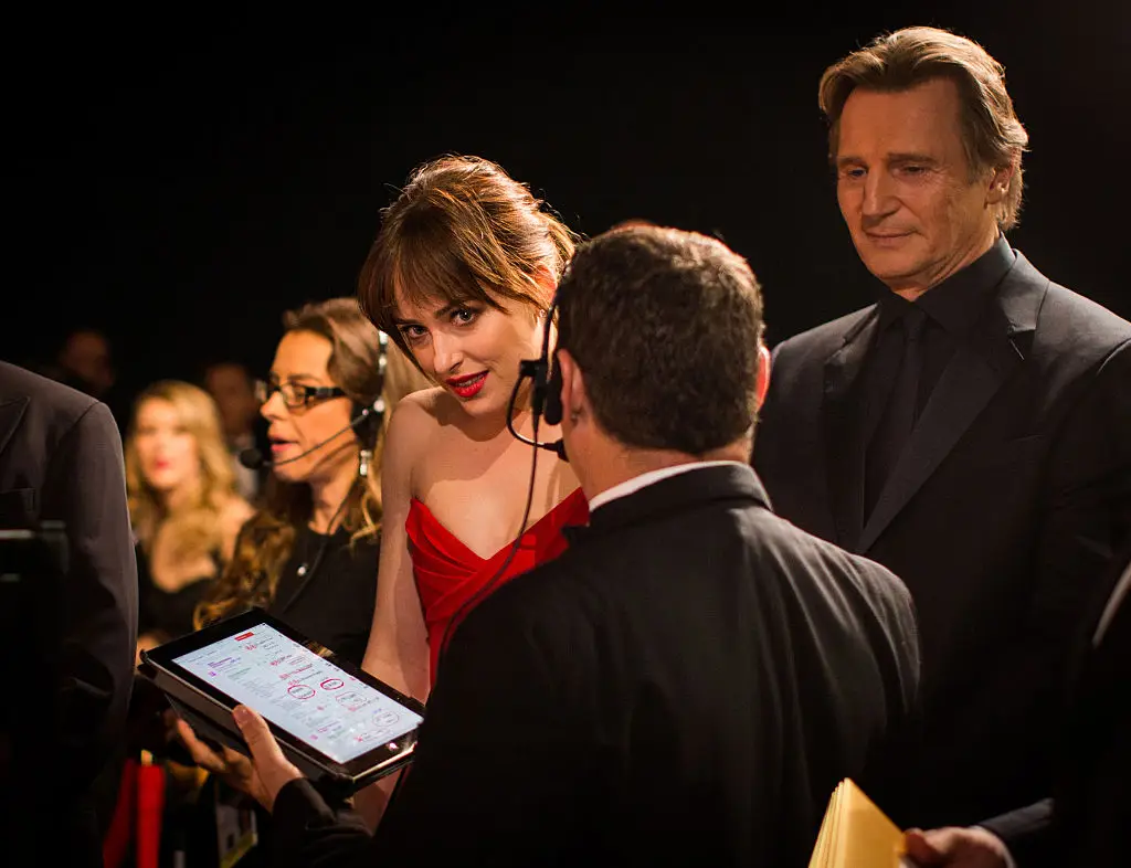 Liam Neeson shared why he's never watched Fifty Shades of Grey (Photo by Christopher Polk/Getty Images)