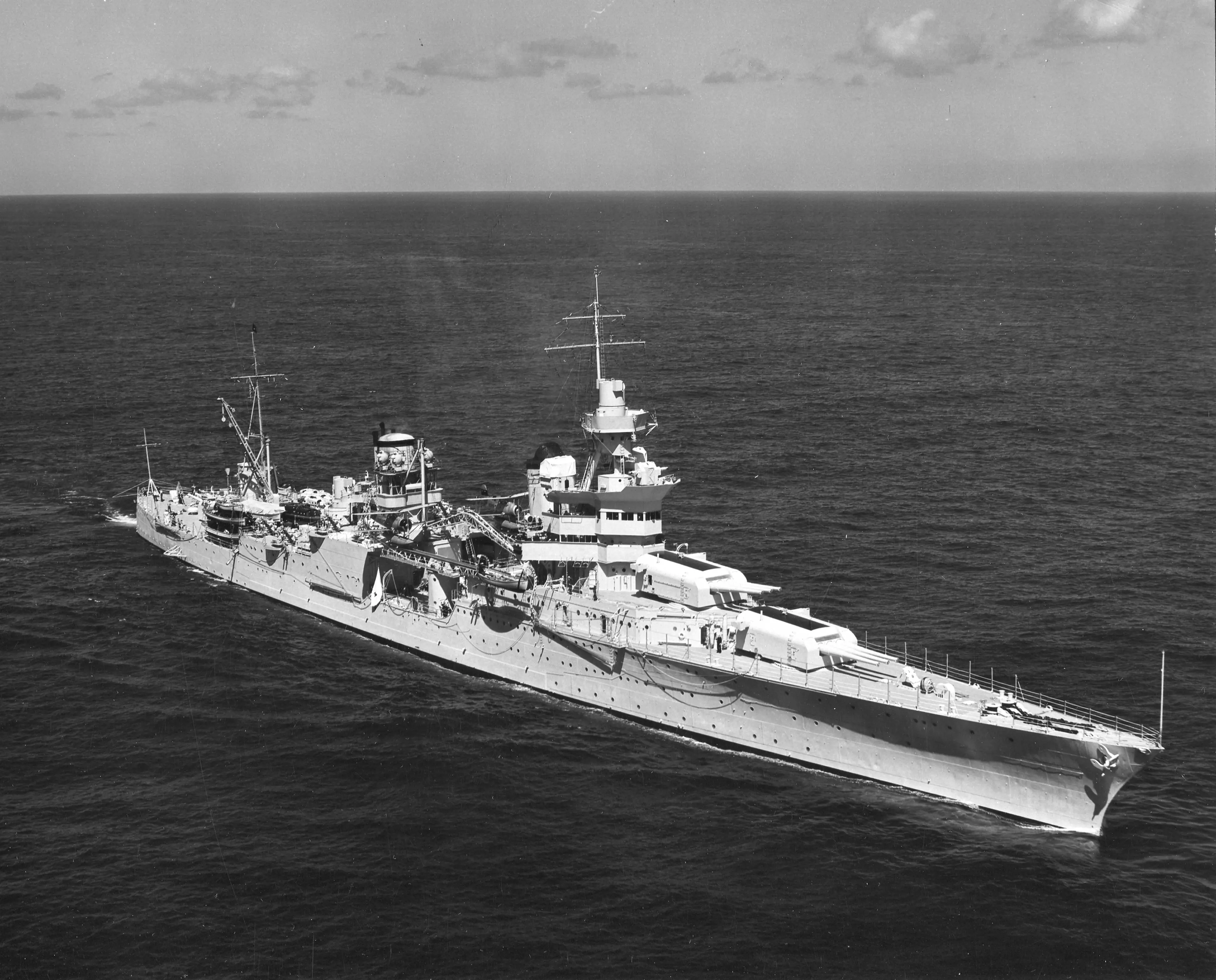 The USS Indianapolis was sunk during the Second World War, it was days before the survivors were rescued (PhotoQuest/Getty Images)