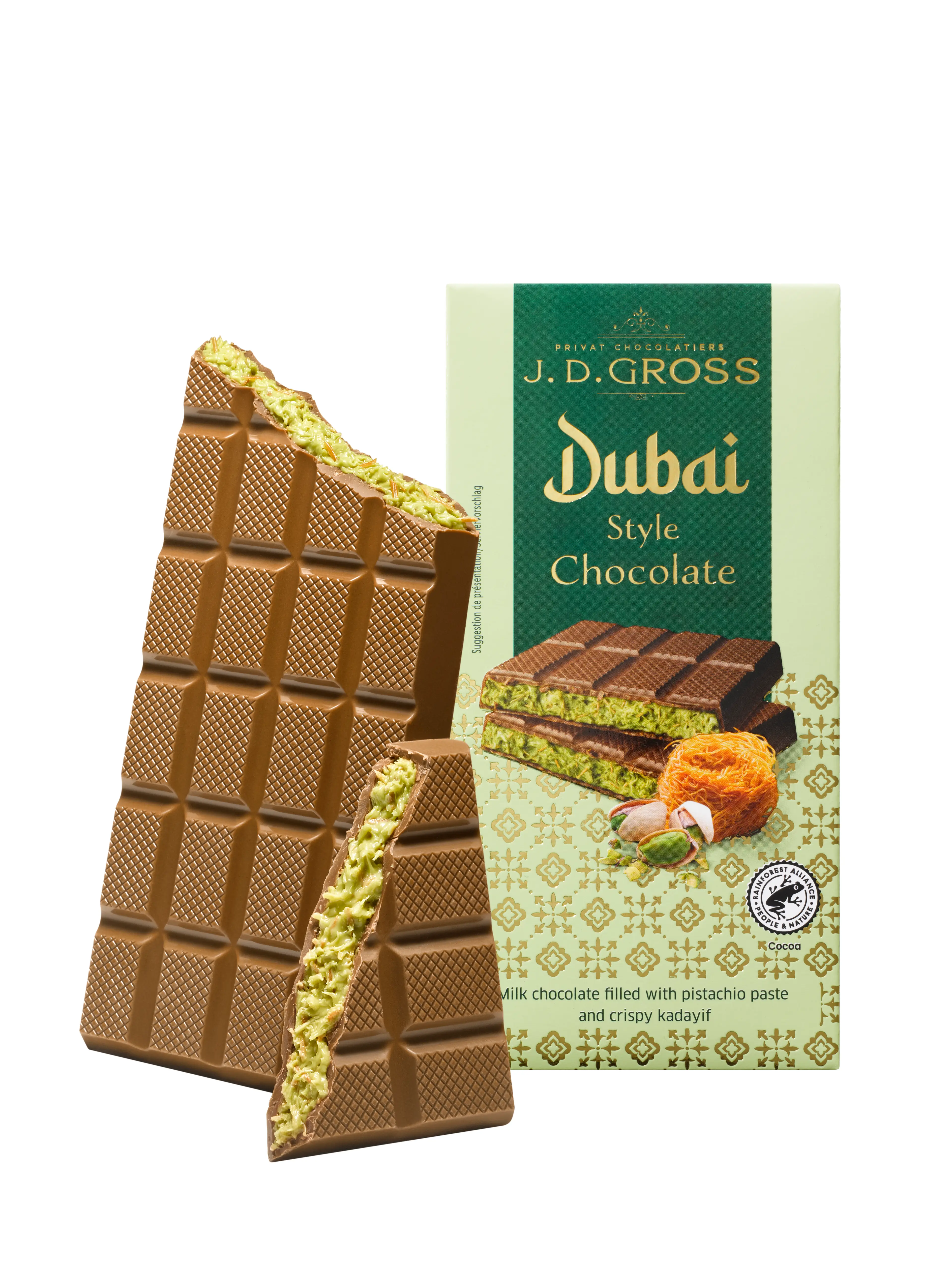 Lidl's version of the viral TikTok Dubai chocolate (Lidl)