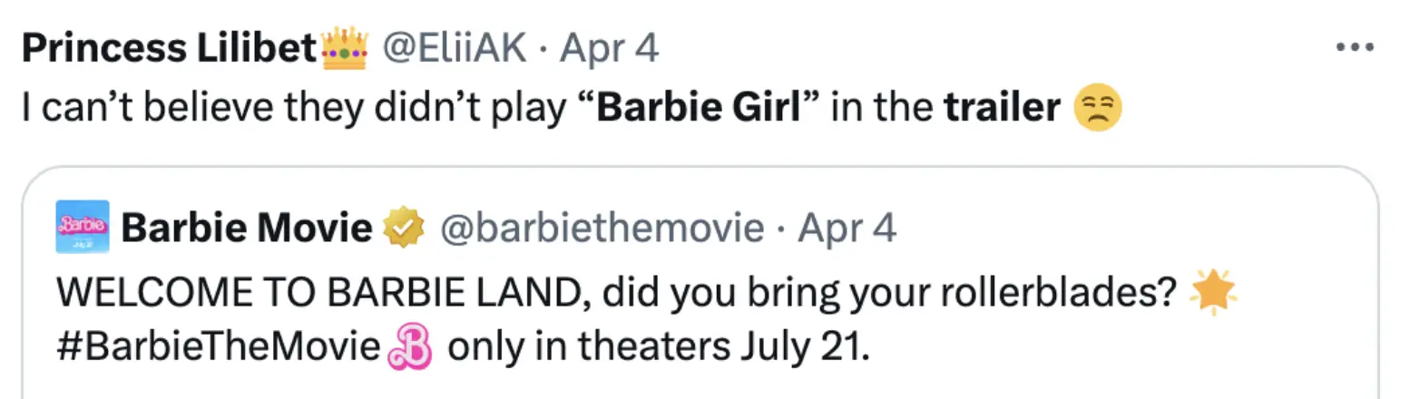 Fans can't believe the track was overlooked.