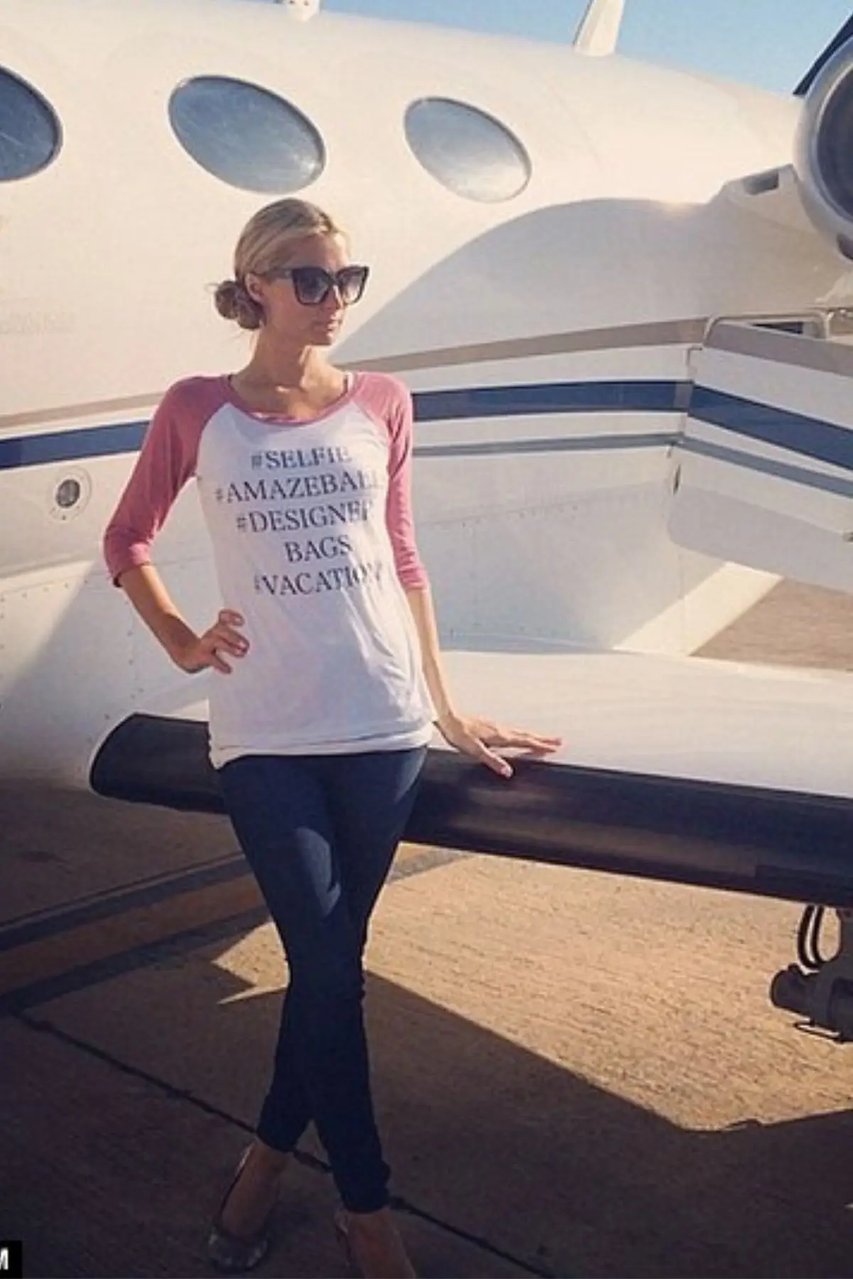 Paris Hilton is usually credited with coning 'amazeballs' but it was actually a fashion blogger. (Instagram/@parishilton)