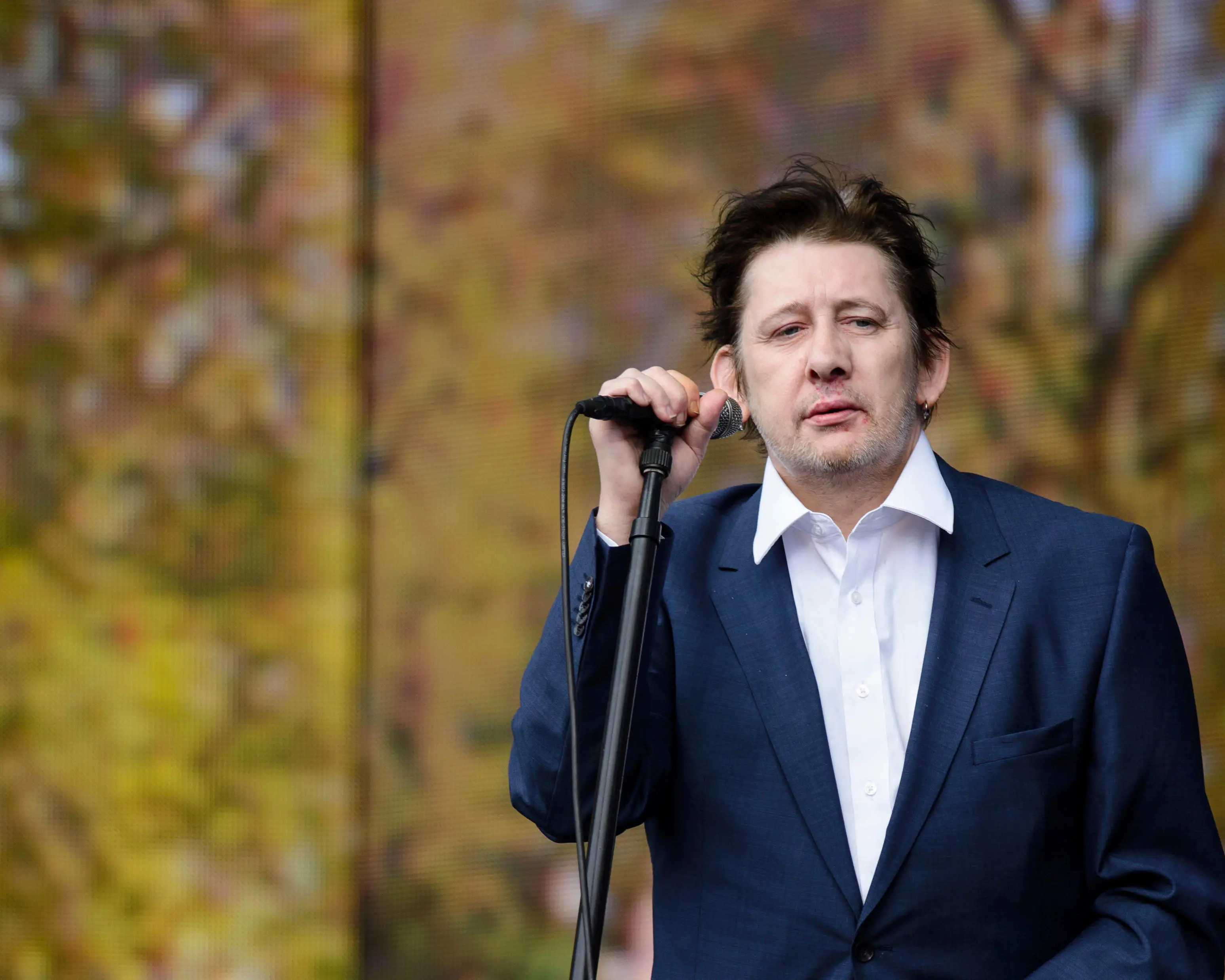 MacGowan is best known for fronting The Pogues.