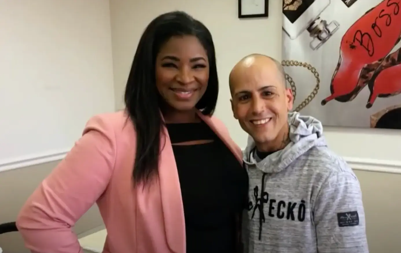 The homeless man was rewarded for his good deed (Youtube/CBS)