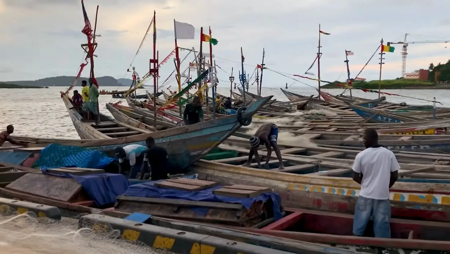 Guinea was the fourth country to make the content creator's list (YouTube/drewbinsky)