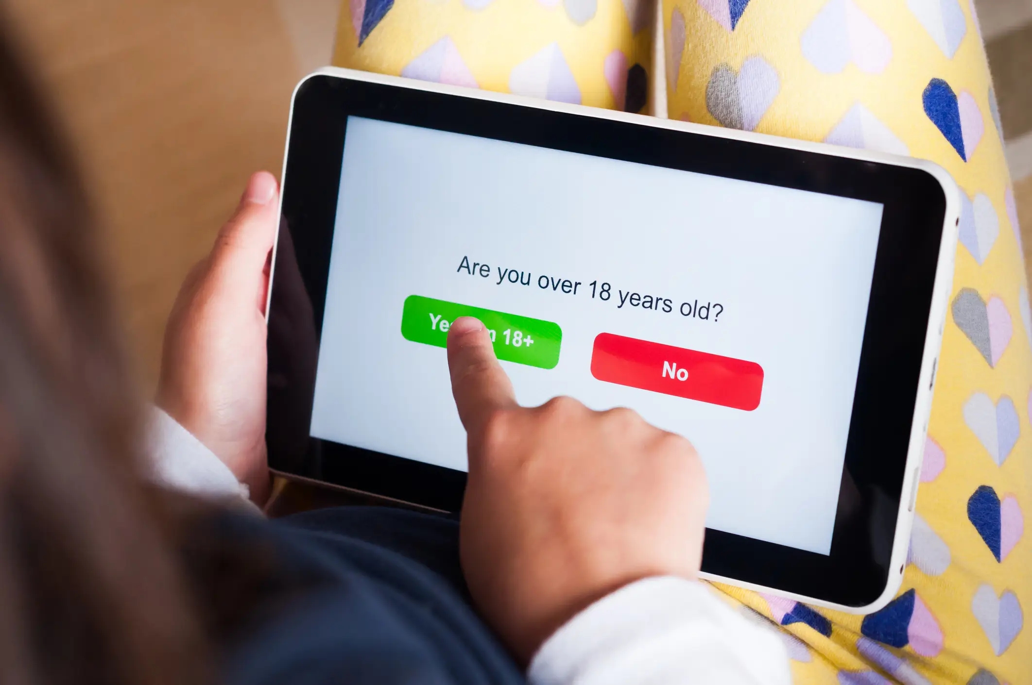 The government aim to crackdown on children being exposed to 18+ content online (Getty Stock Image)