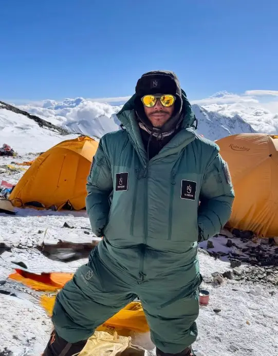 Purja said he 'asked for nothing but safe passage up and back down' before he began the expedition (Instagram/@nimsdai)