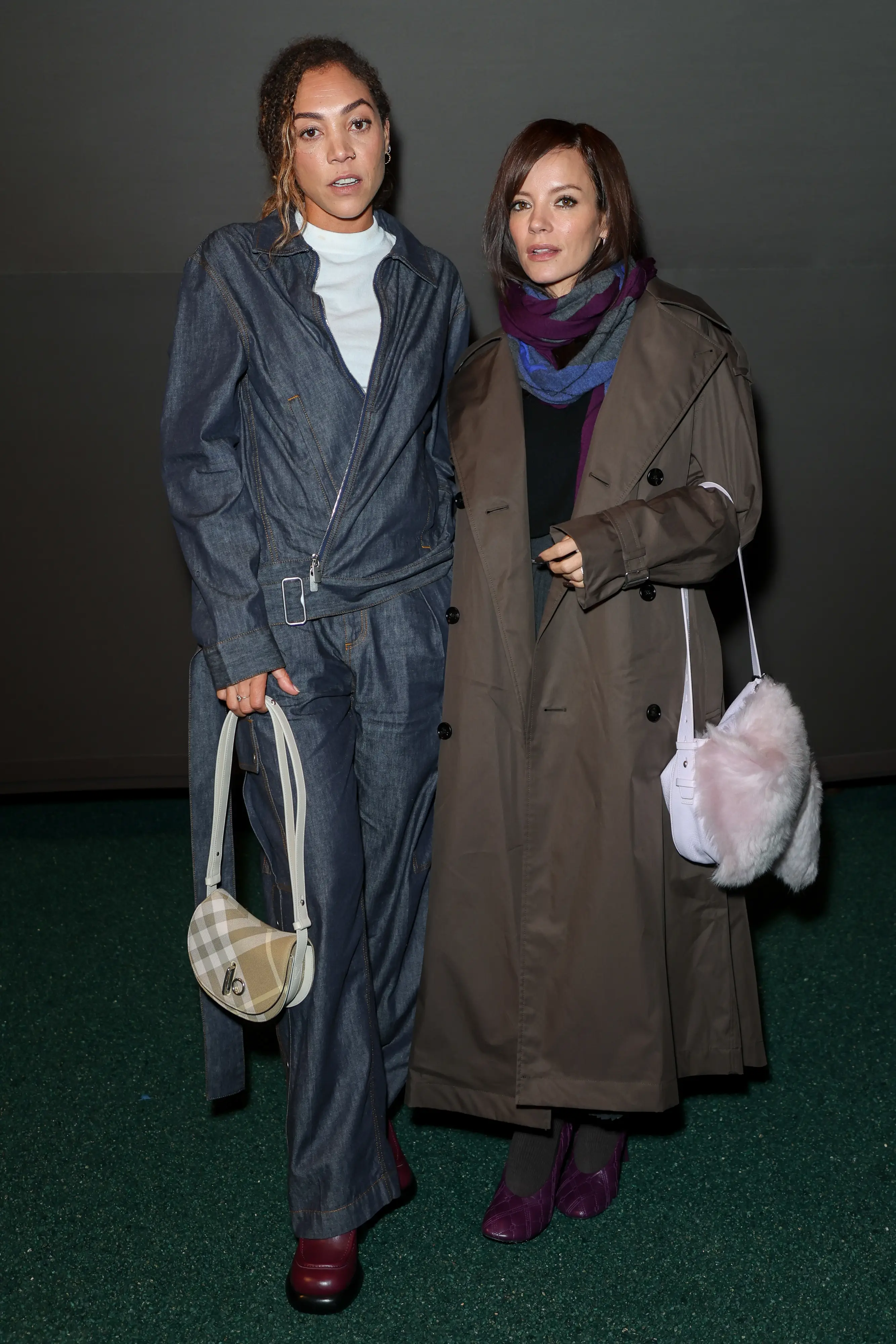Miquita Oliver and Lily Allen are long time besties (Dave Benett/Getty Images for Burberry)