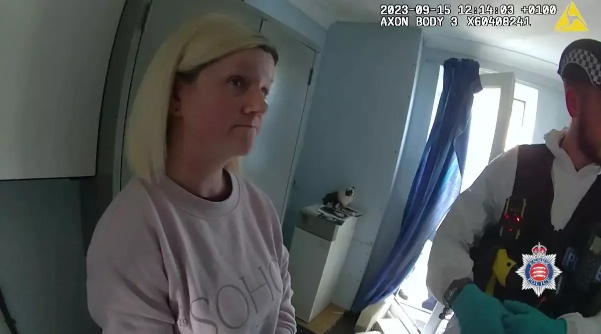 McCullough was arrested by police at the house (Essex Police)