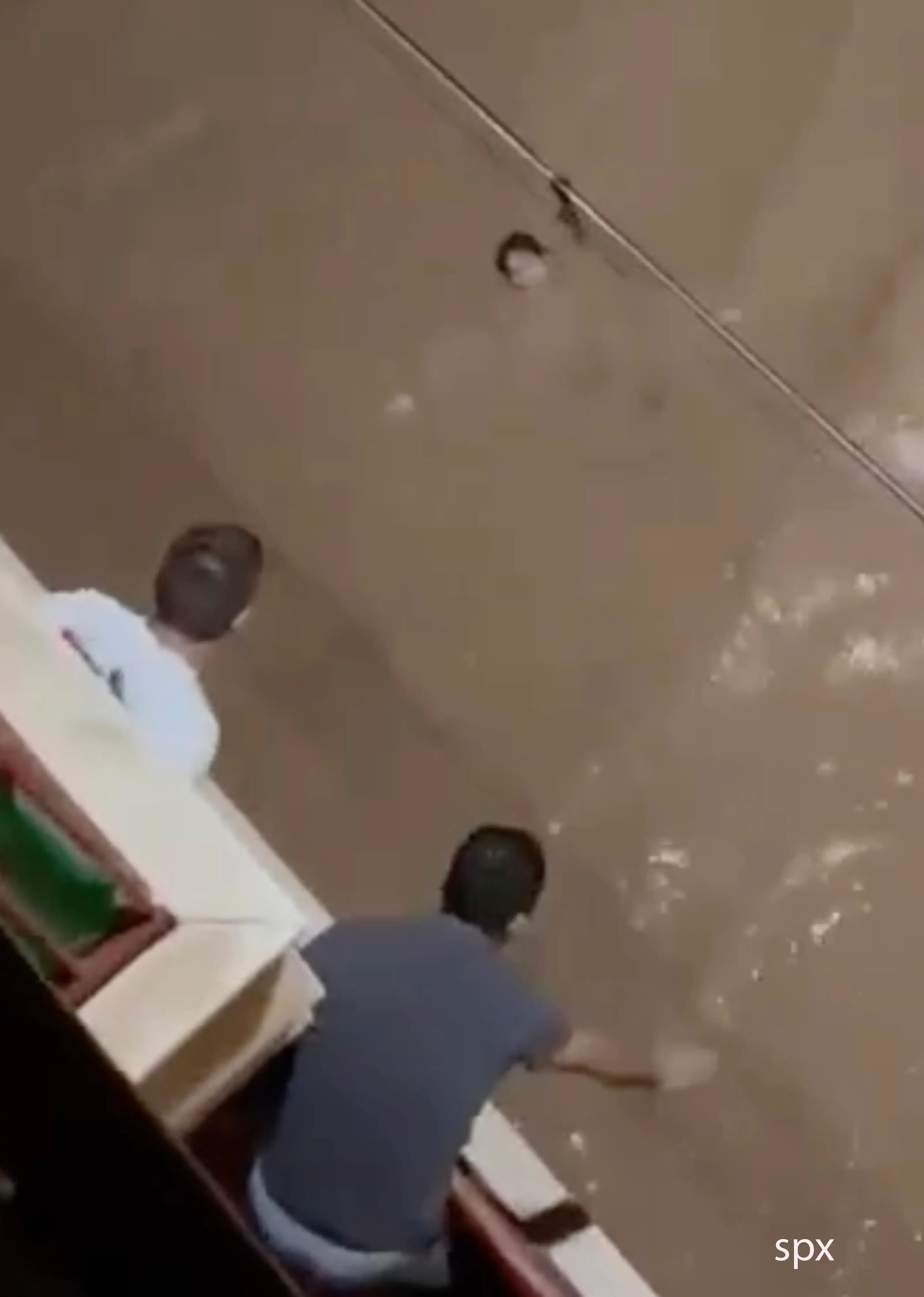 Conchi Serrano was caught in the Spanish floods (Solarpix) 