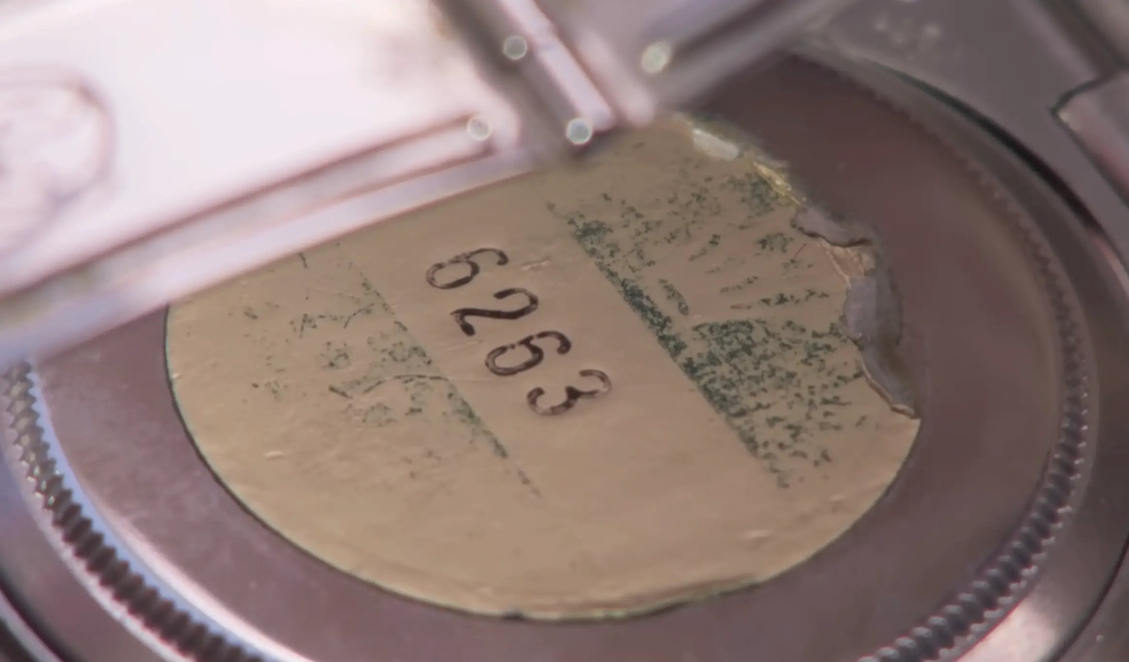 The appraiser was left stunned that the Rolex still boasted a sticker with its reference number (PBS)