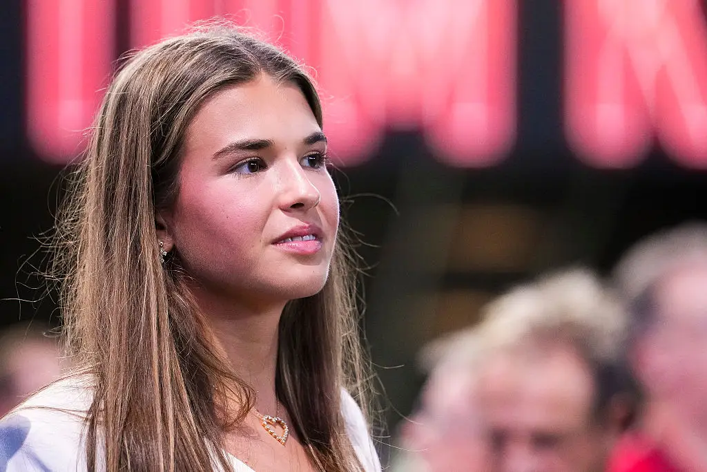 Kai was criticised online after her comments (Rich Storry/TGL/TGL Golf via Getty Images)