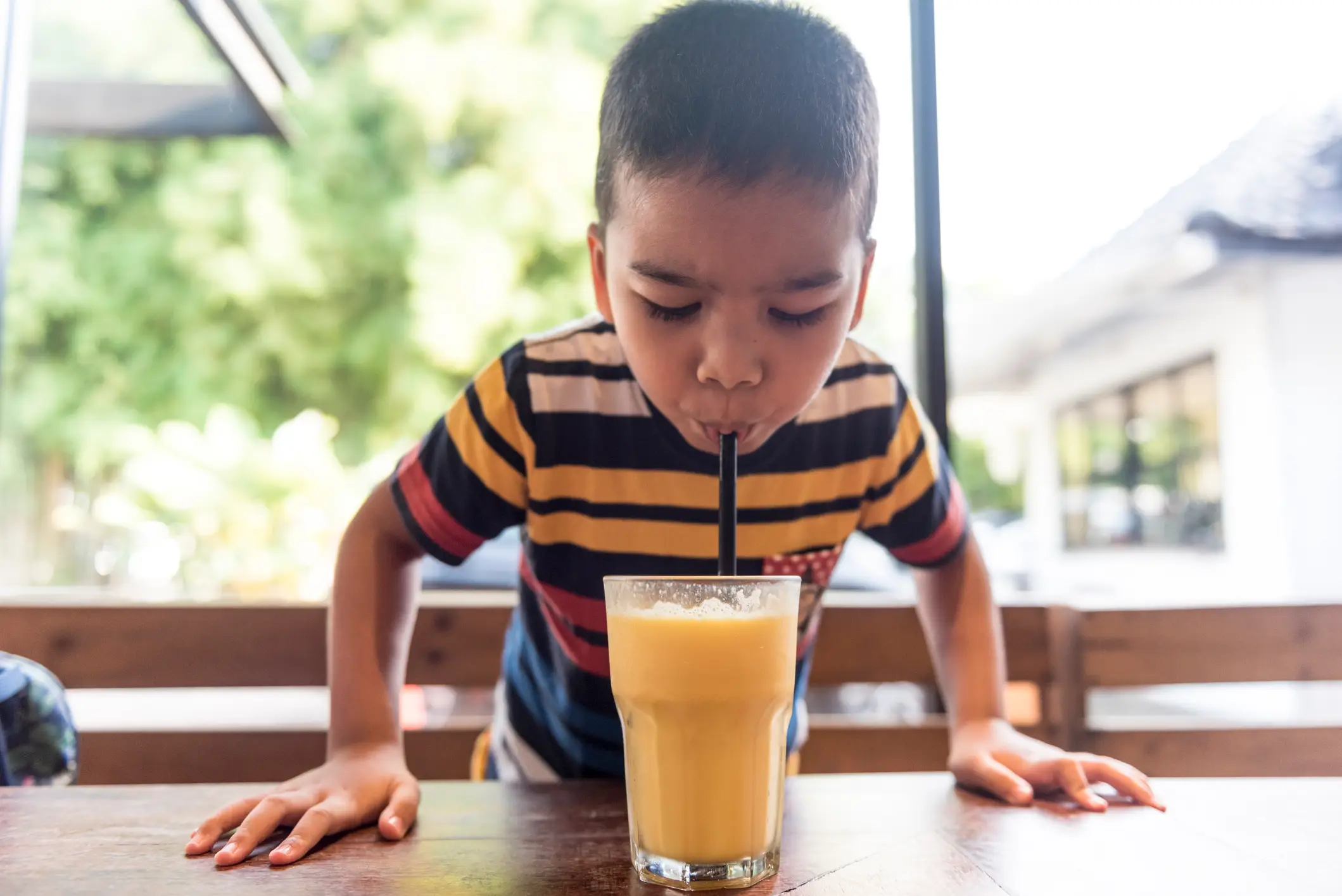 Orange juice is very high in sugar (getty stock)