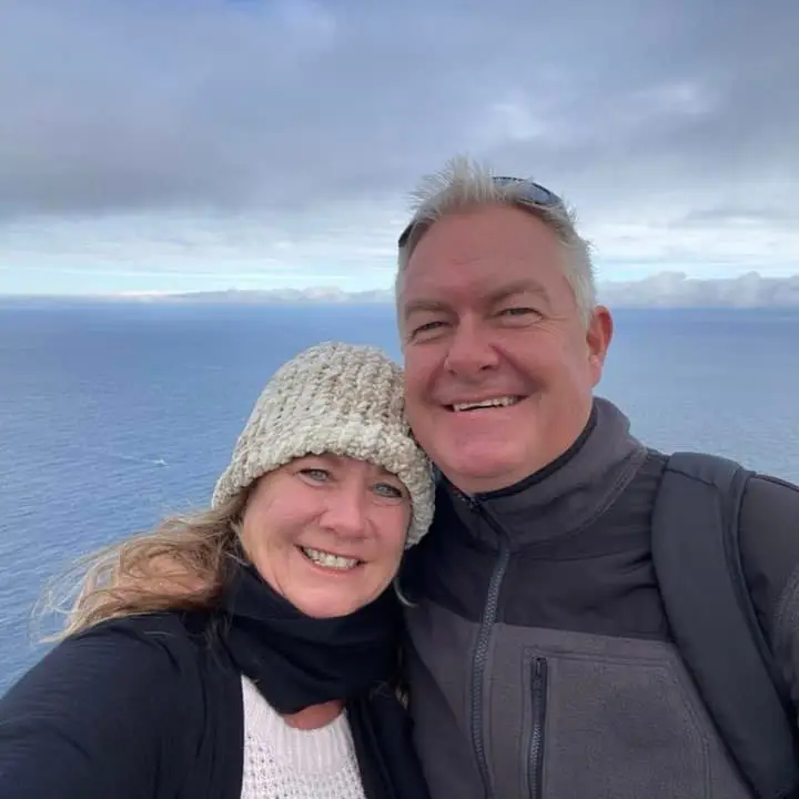 Lanette and Johan Canen say living on the cruise ship is a 'no brainer' (Facebook/Lanette Canen)
