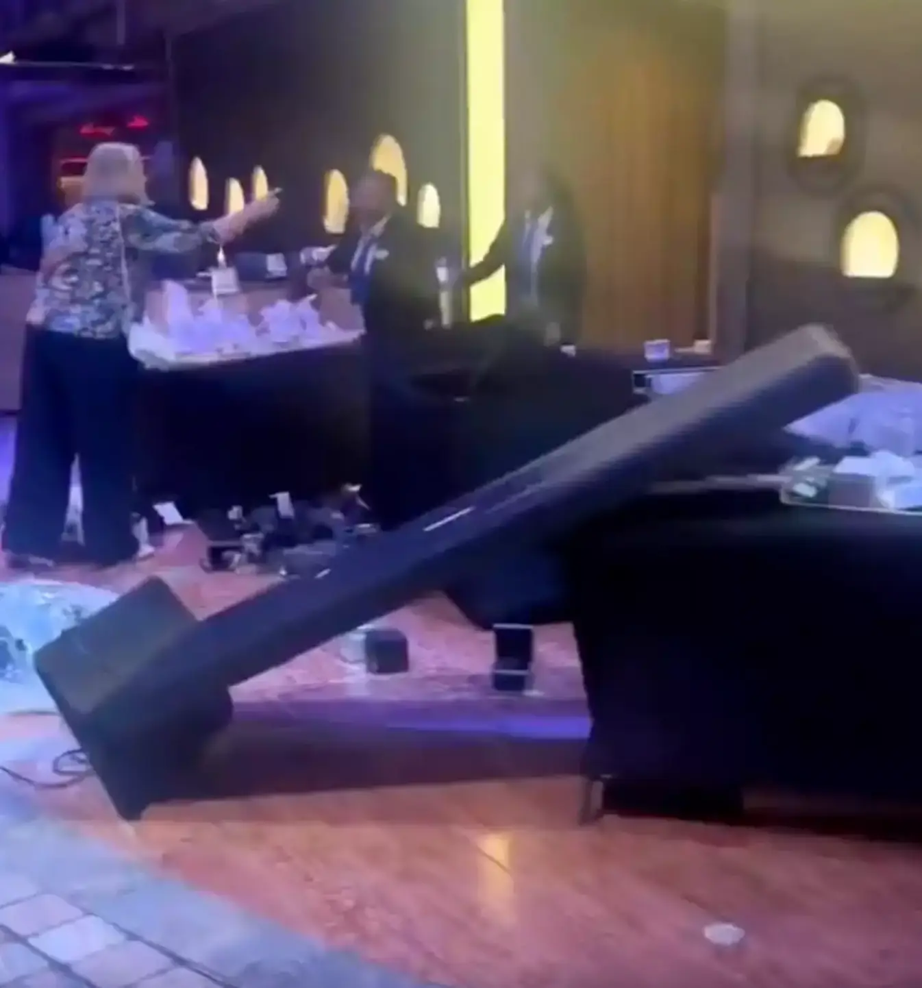 Shops and social areas were trashed as a result (Kennedy News and Media / bookeeping.ai)