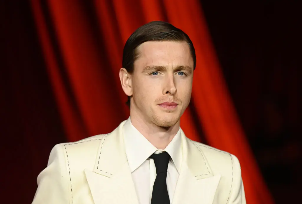 Harris Dickinson is very exposed in his new film Babygirl (Gilbert Flores/WWD via Getty Images)