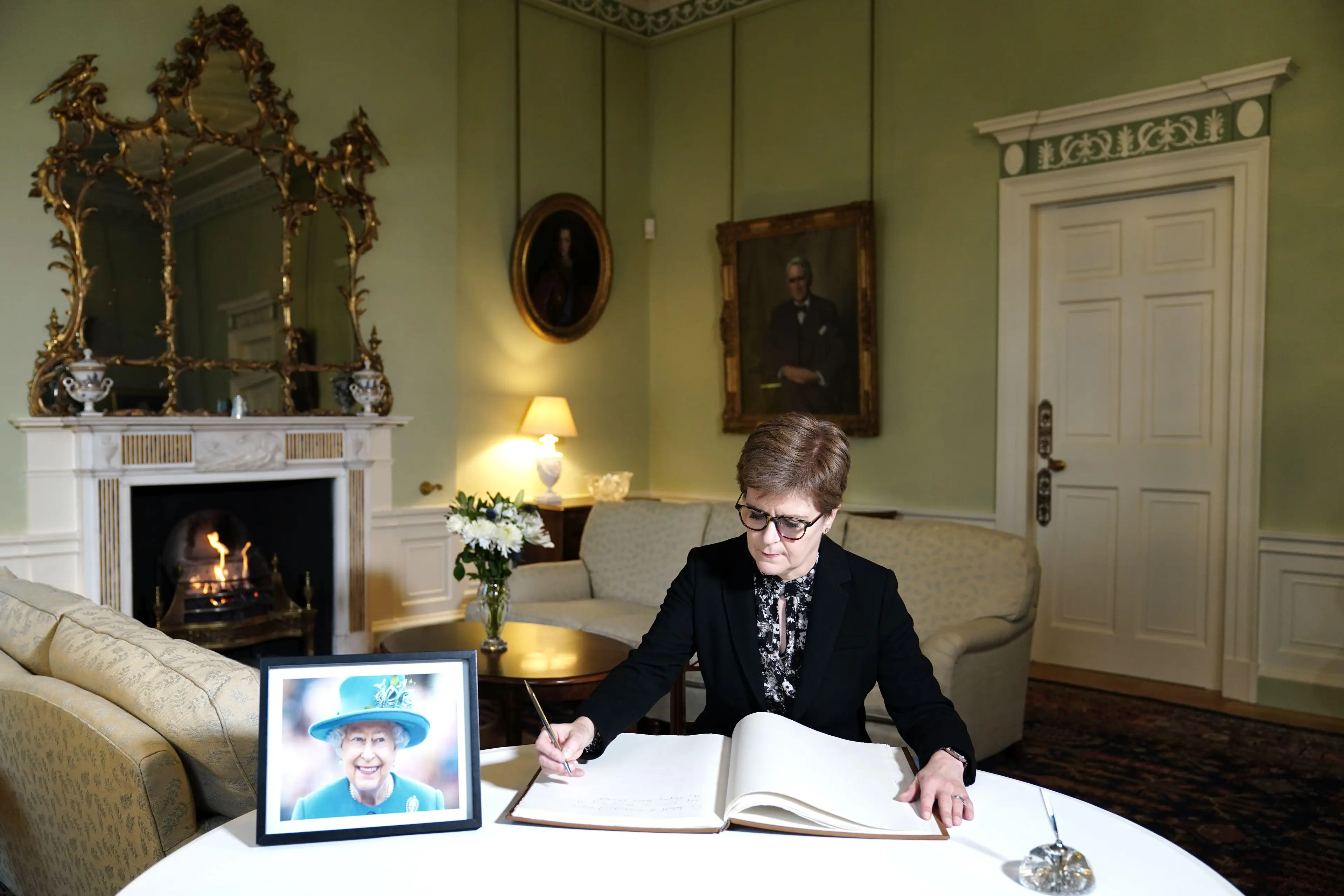 Sturgeon said how she 'deeply valued the time' she spent alone with Queen Elizabeth II.
