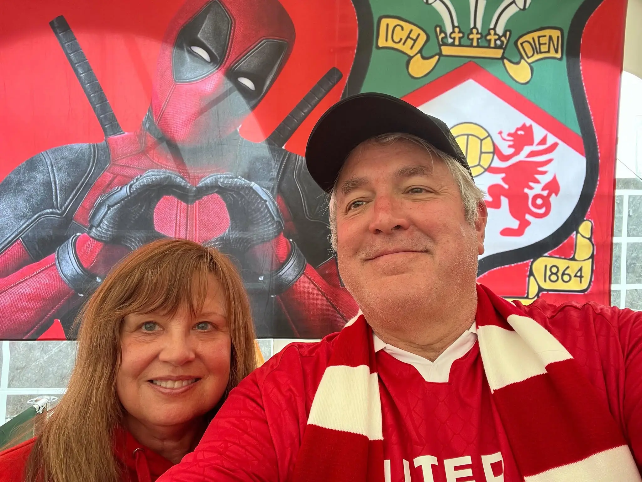 The couple are showing off their dedication to Wrexham by moving there permanently (Facebook)