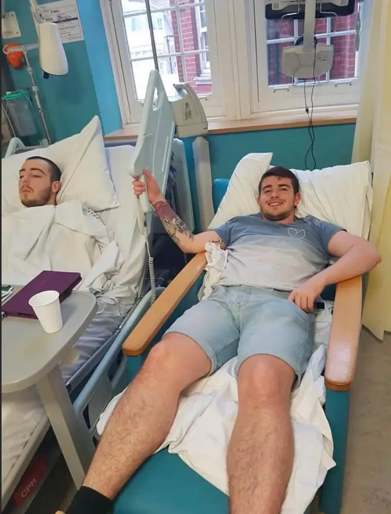 The brothers were diagnosed just weeks apart
(Supplied)