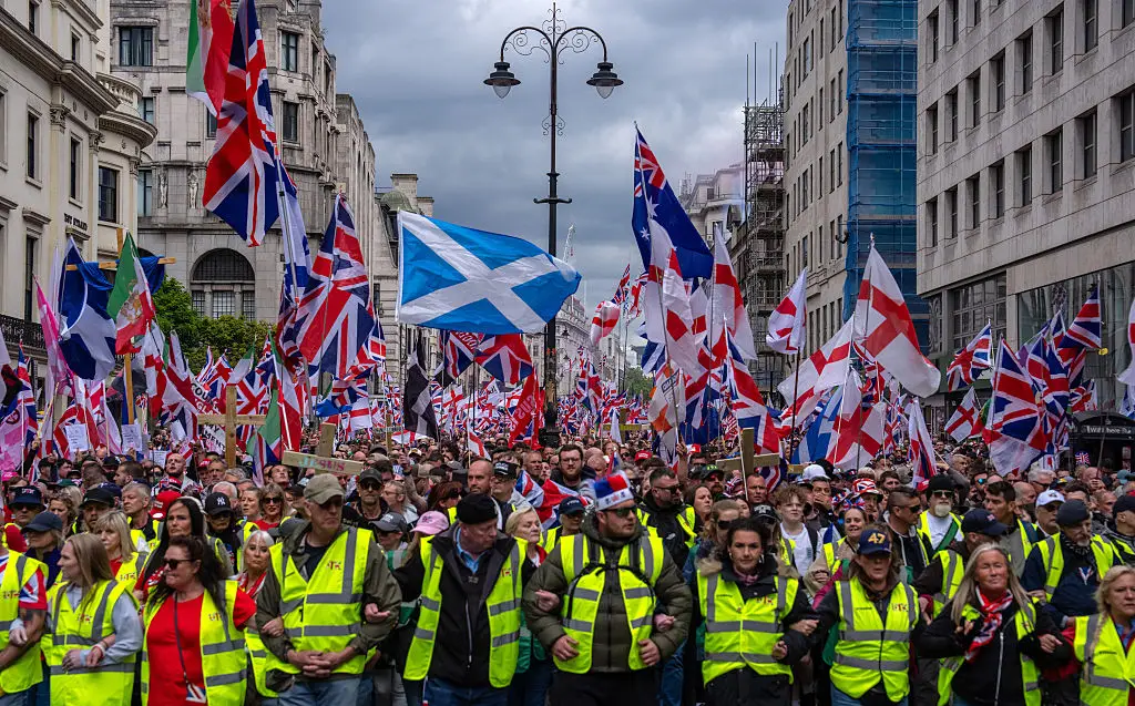 The huge march took place on Saturday (16 May) (Carl Court/Getty Images)